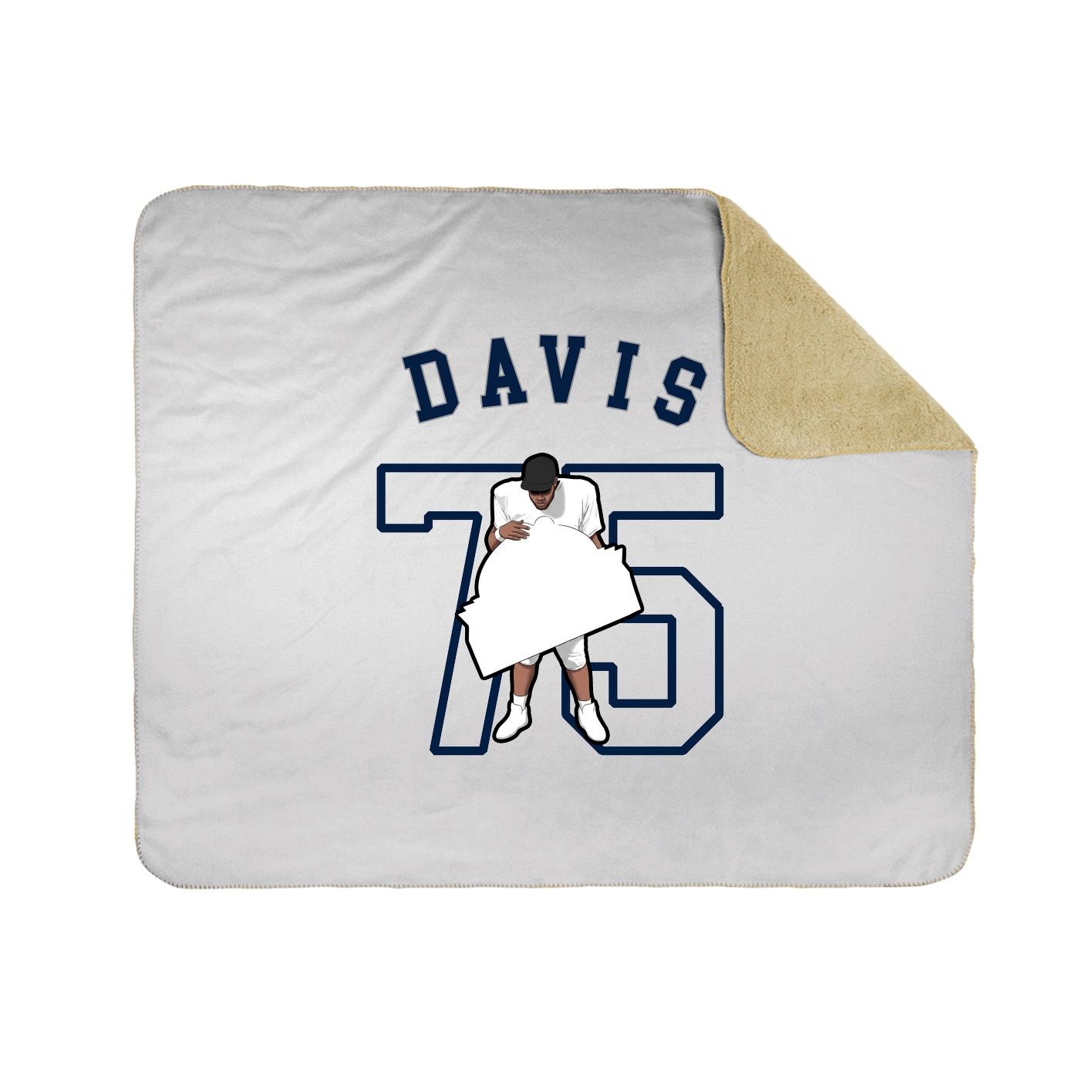 Throw Blanket — Shirsey Arch in White