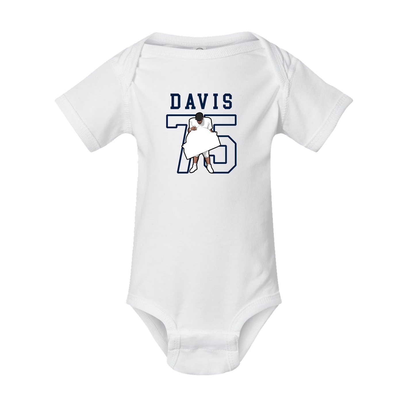 Baby Onesie — Shirsey in White