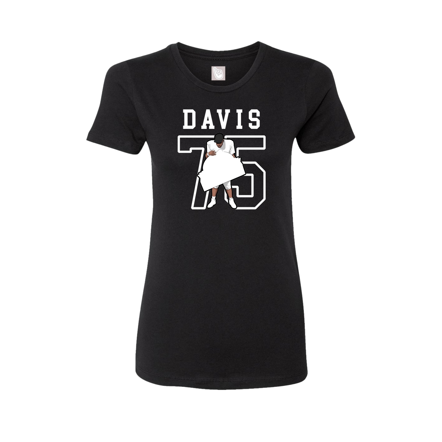 Fitted Women's Tee — Shirsey in Black