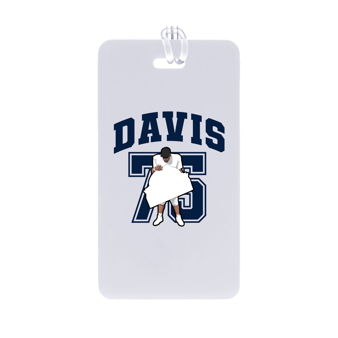 Bag Tag — Number in Classic