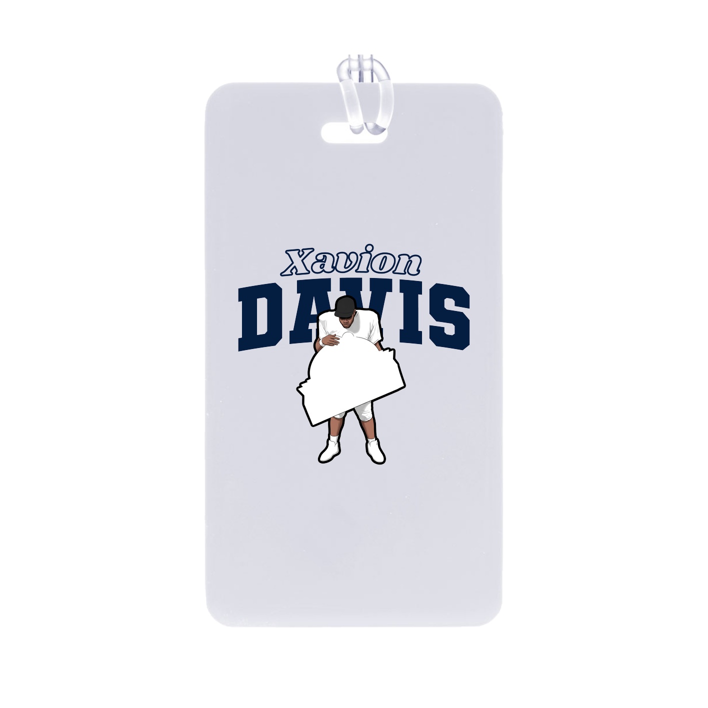 Bag Tag — Name Arch in Classic