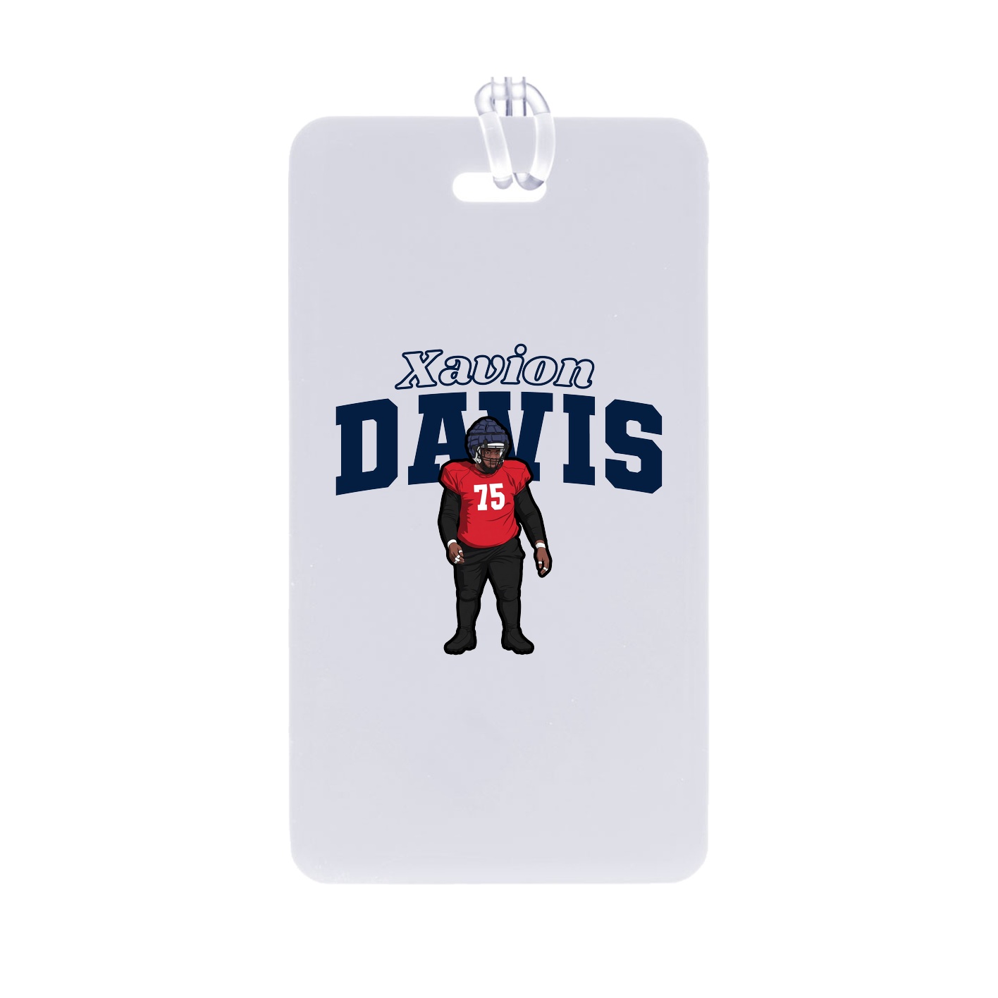 Bag Tag — Name Arch in Classic