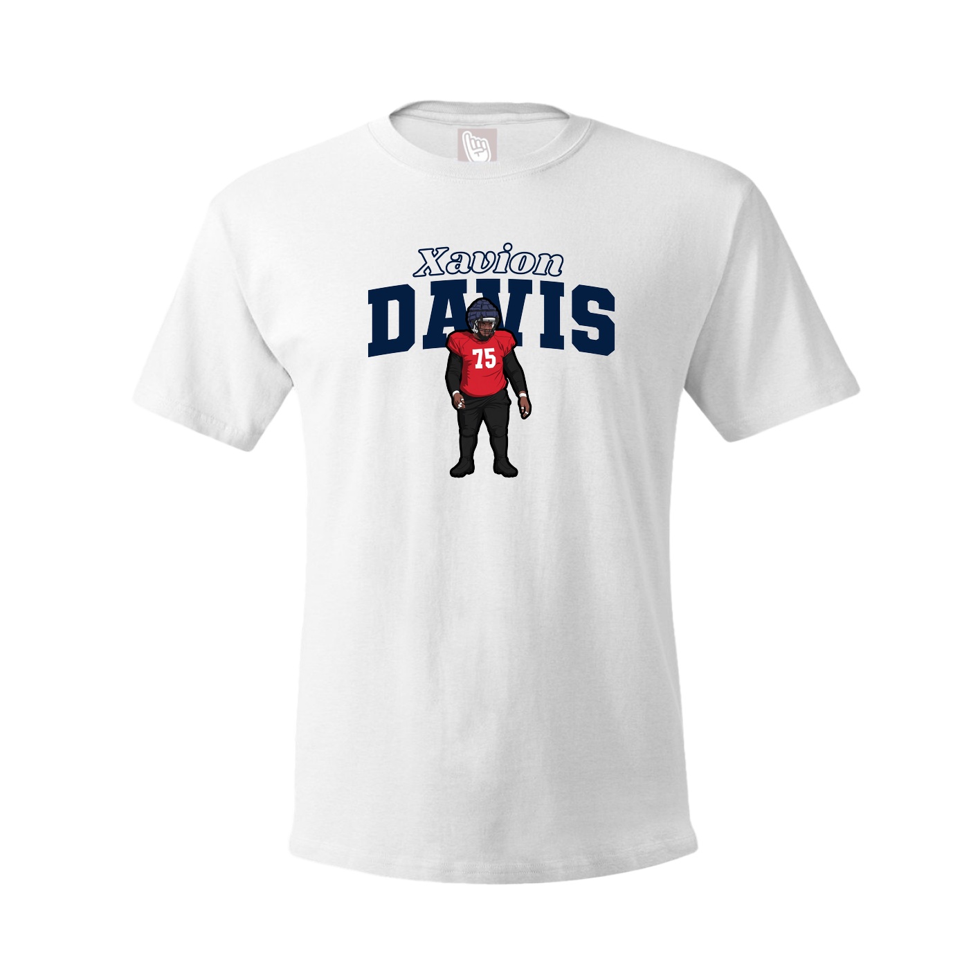Tee — Name Arch in White