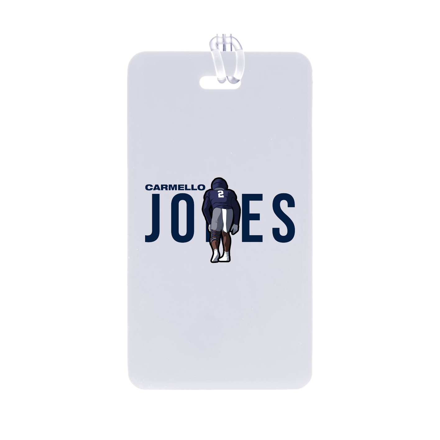 Bag Tag — Player Name in Classic