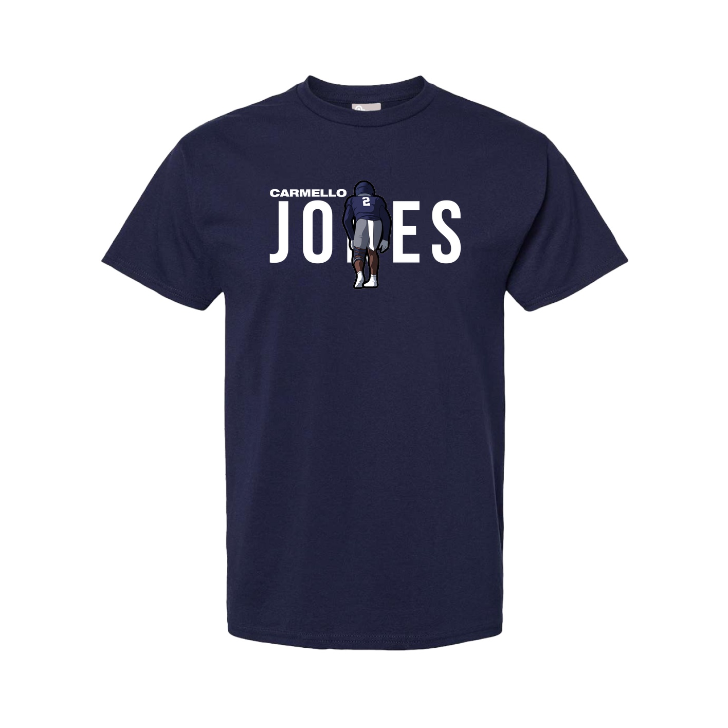 Tee — Player Name in Navy