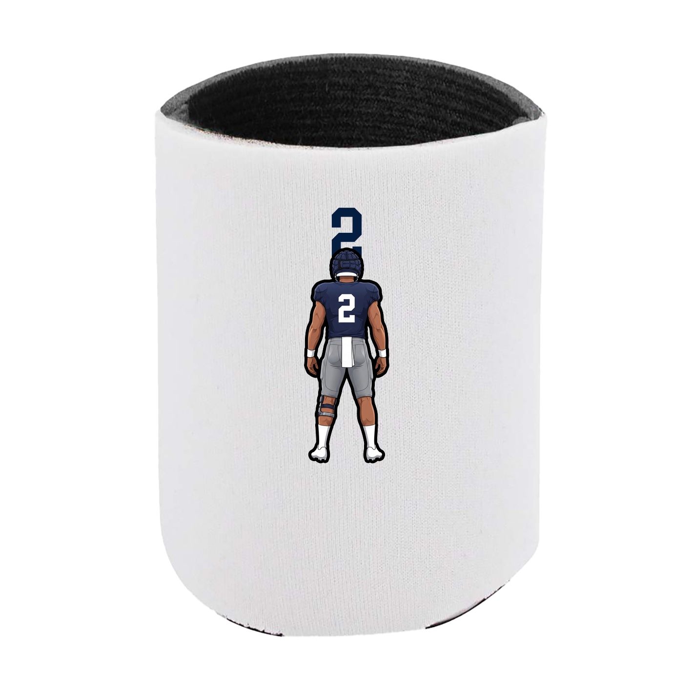 Can Holder — Number Top in White