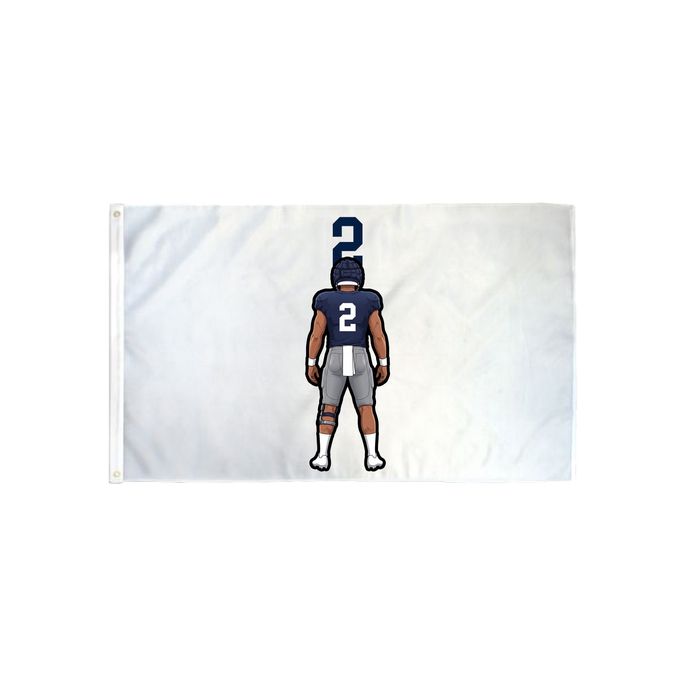3x5 Flag — Number Top in Classic