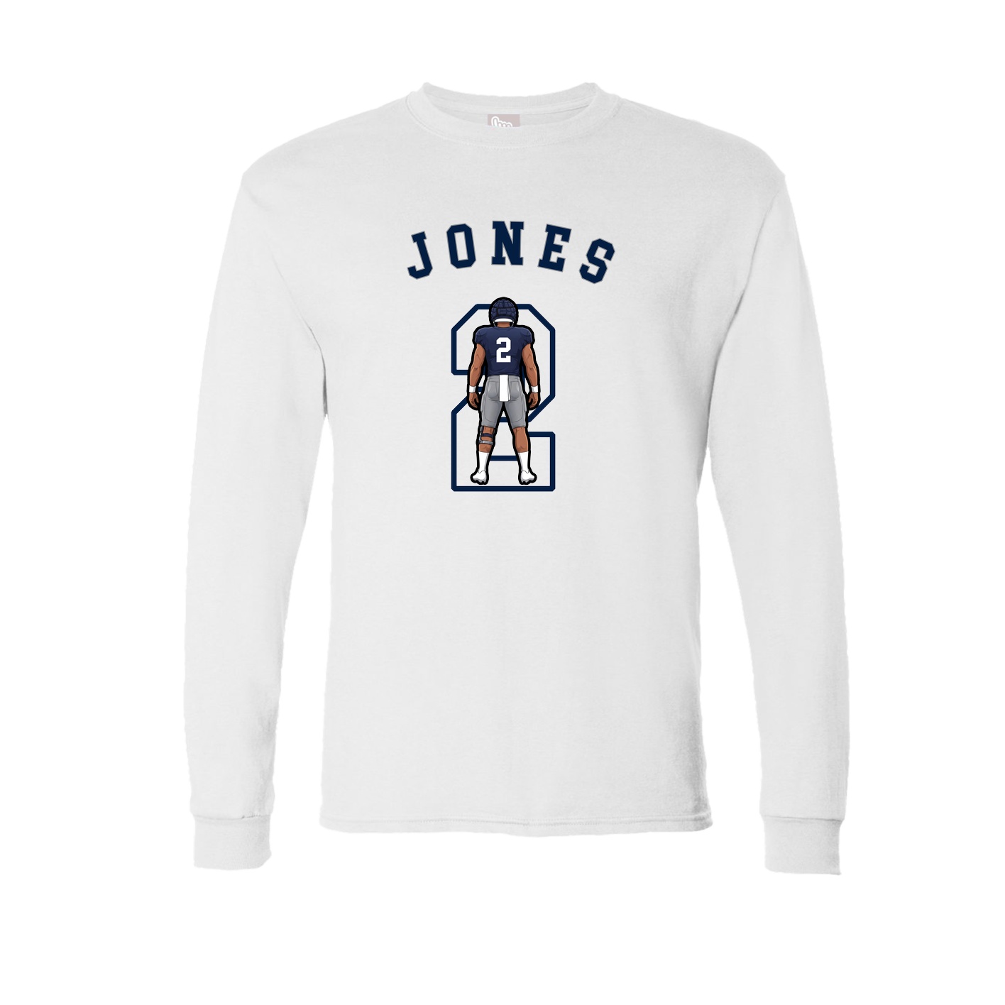 Long Sleeve Tee — Shirsey Arch in White