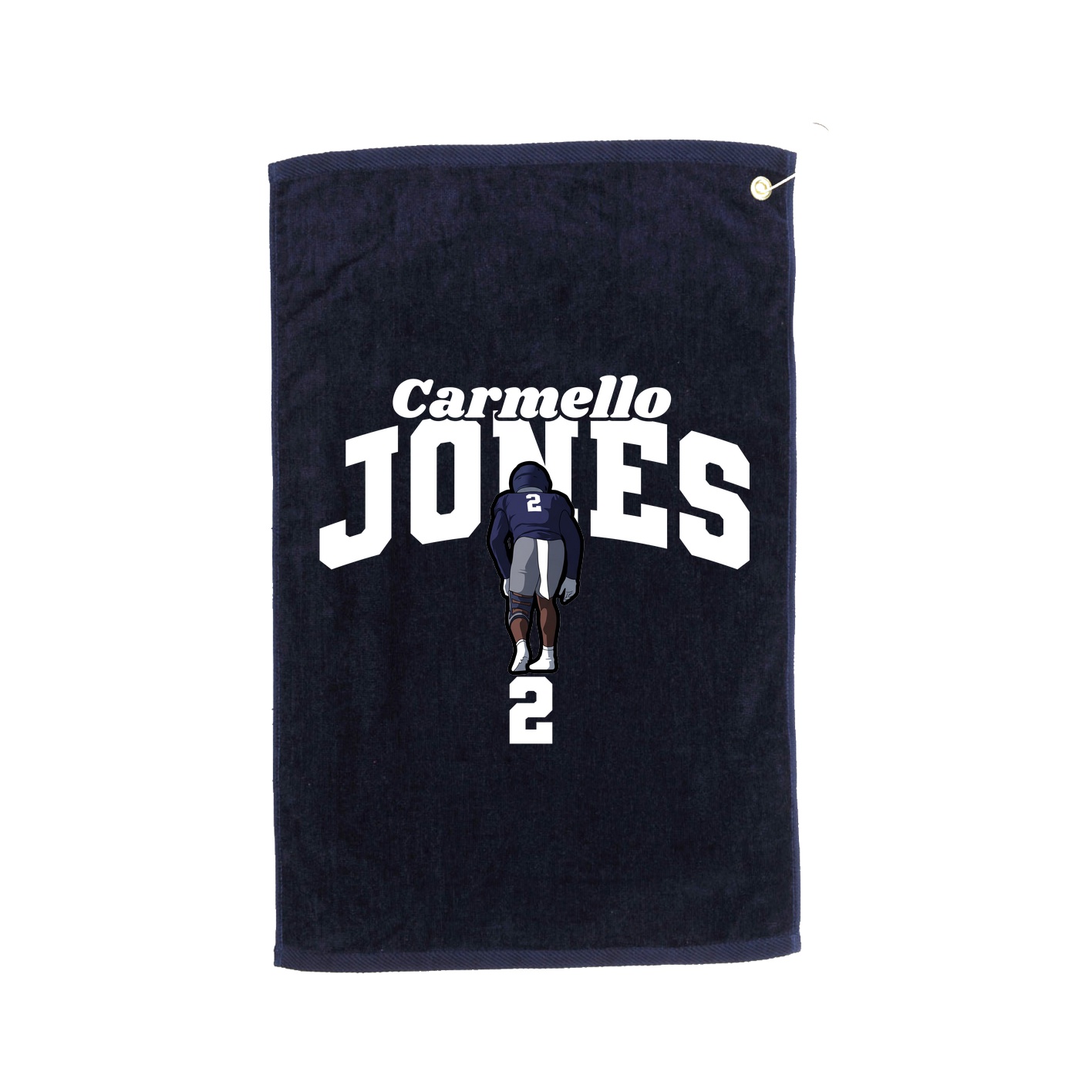 Golf Towel — Signature Arch in Navy