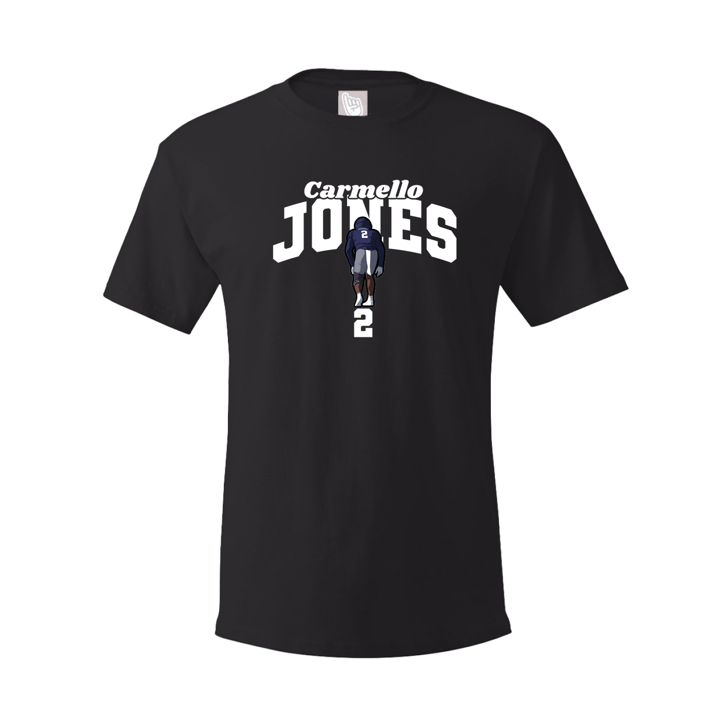 Youth Tee — Signature Arch in Black