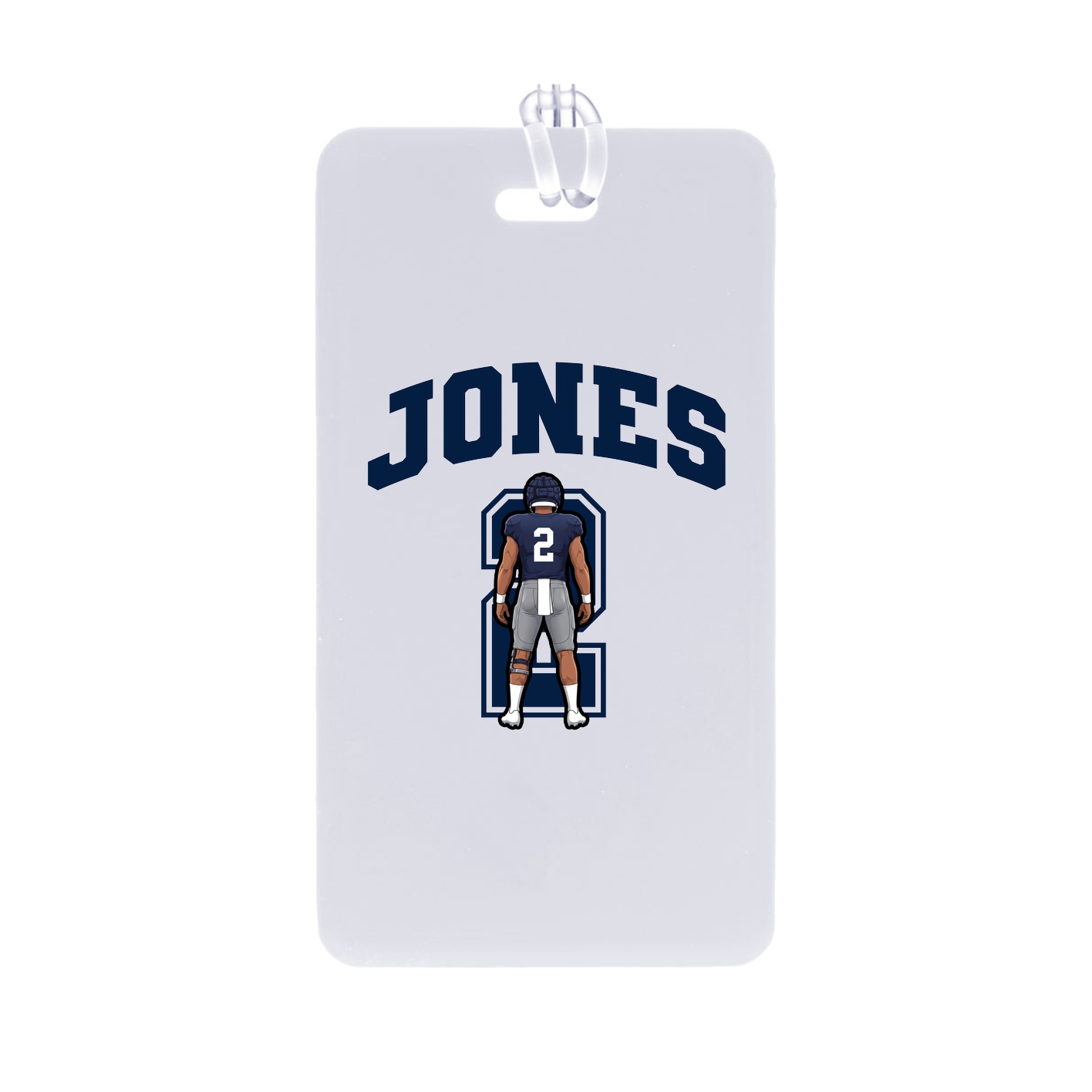 Bag Tag — Number in Classic