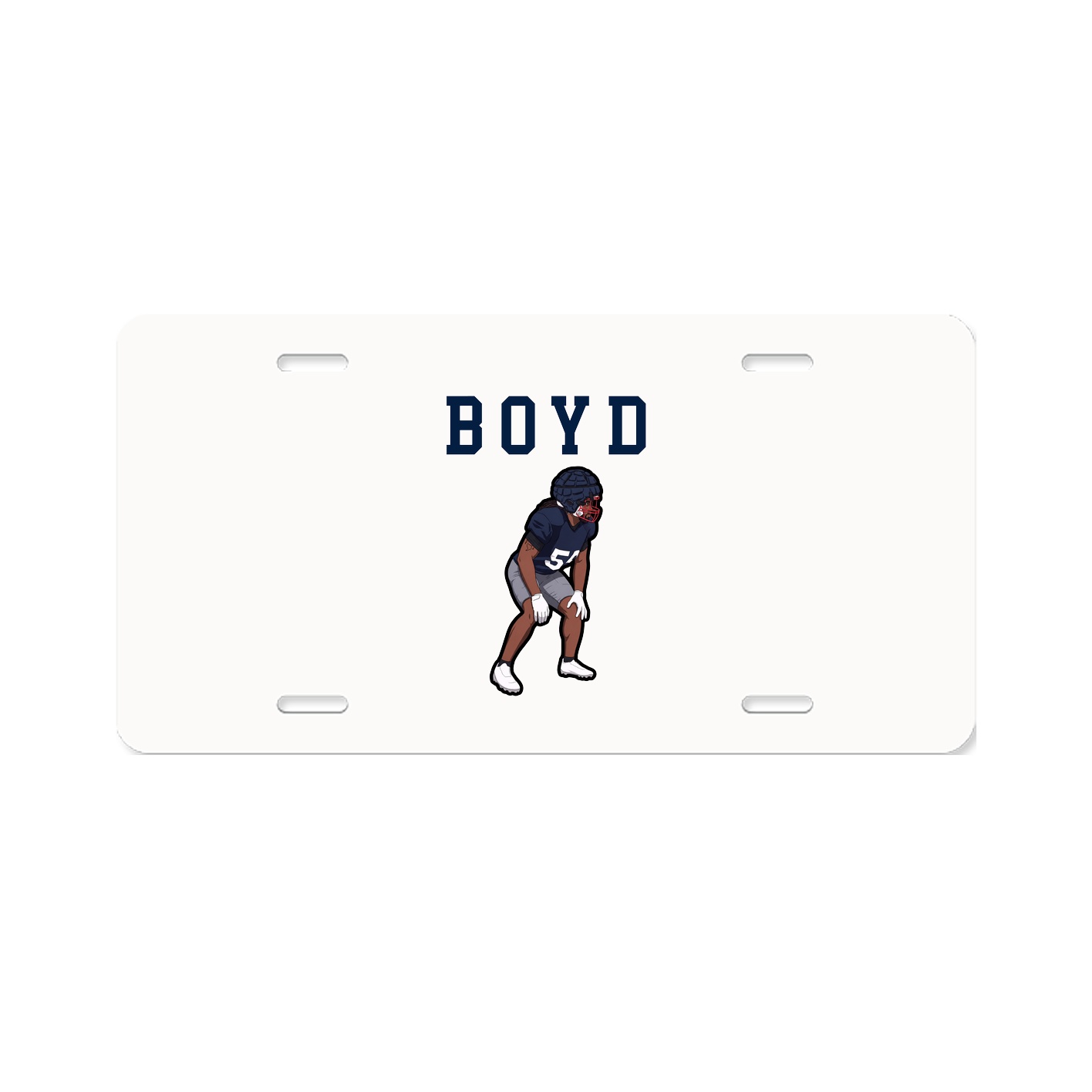 License Plate — Shirsey in Classic