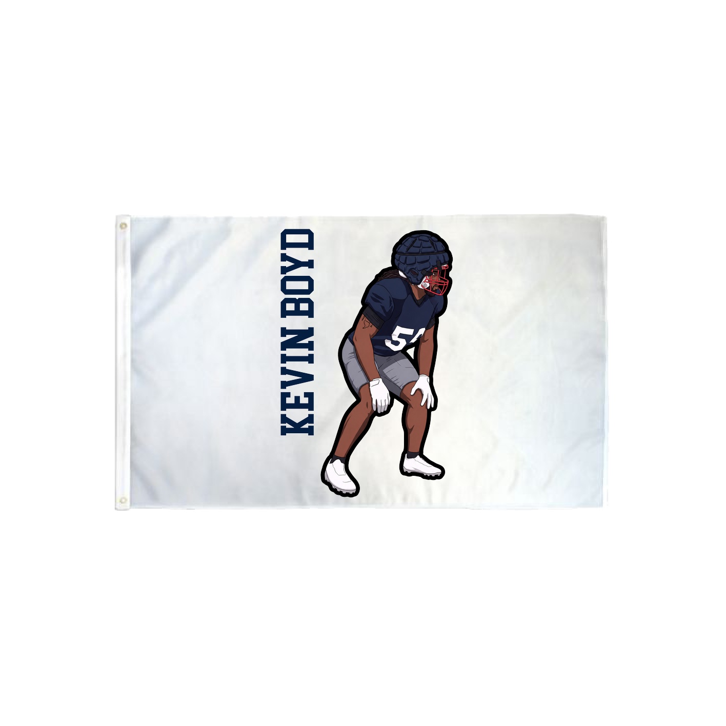 3x5 Flag — Name Vertical in Classic