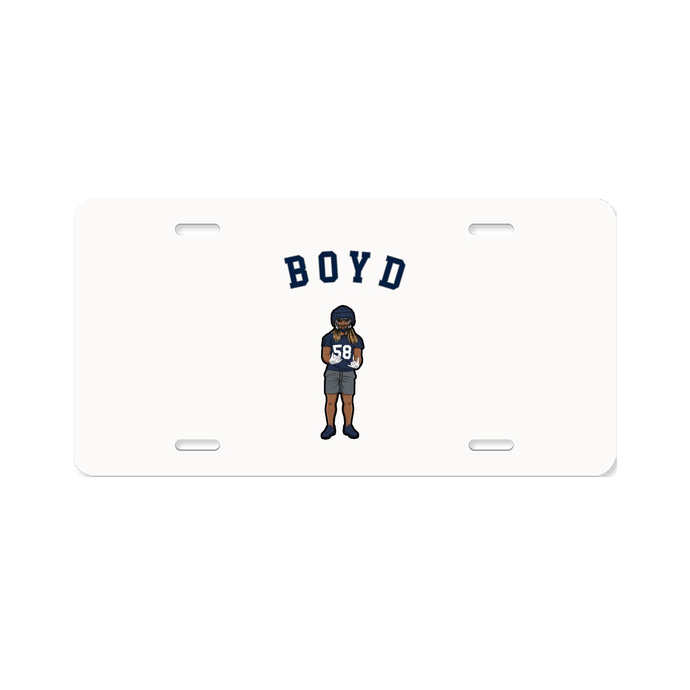 License Plate — Shirsey Arch in Classic