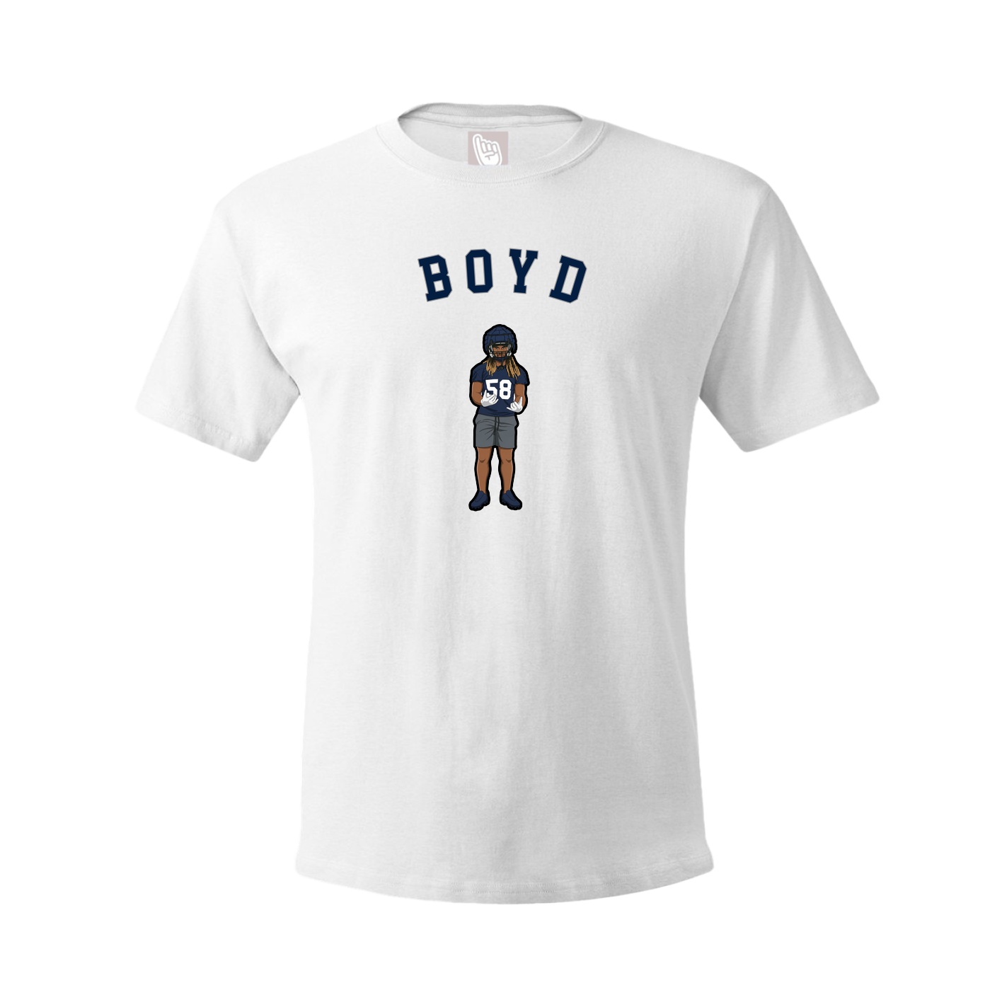 Youth Tee — Shirsey Arch in White