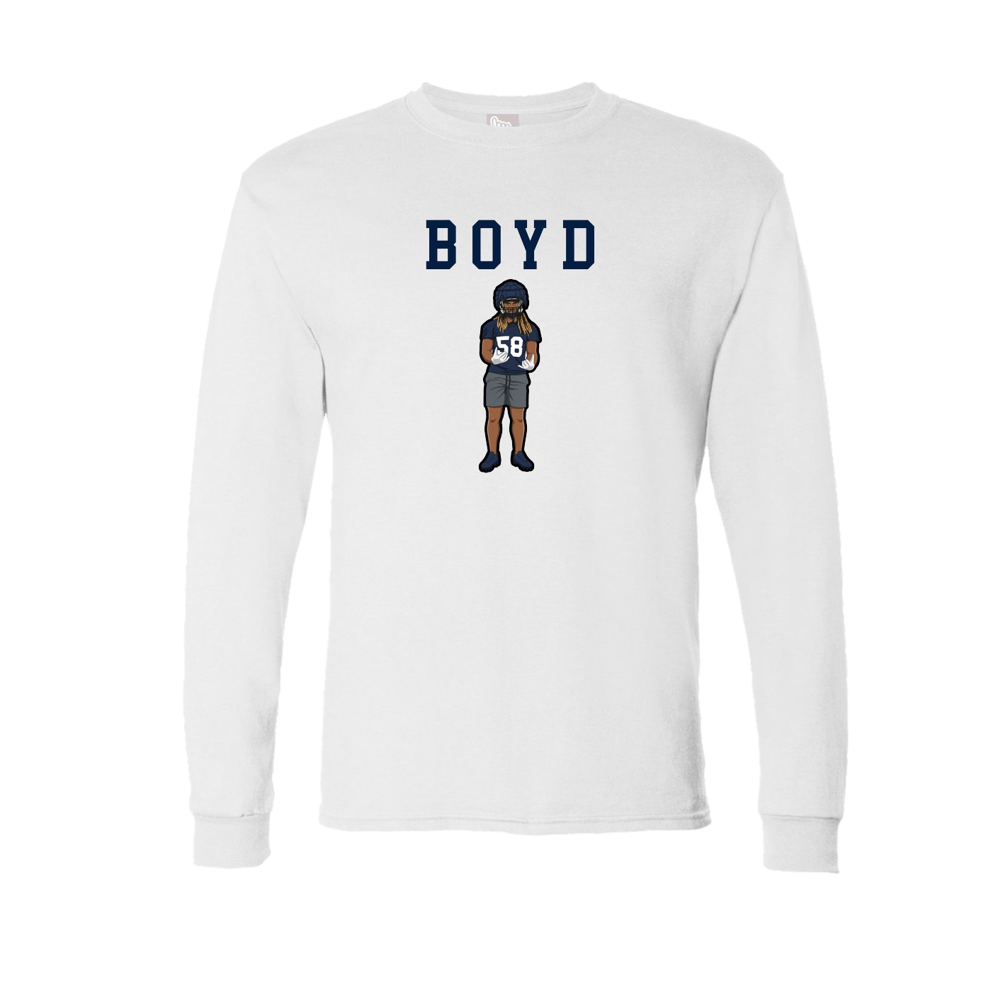 Long Sleeve Tee — Shirsey in White