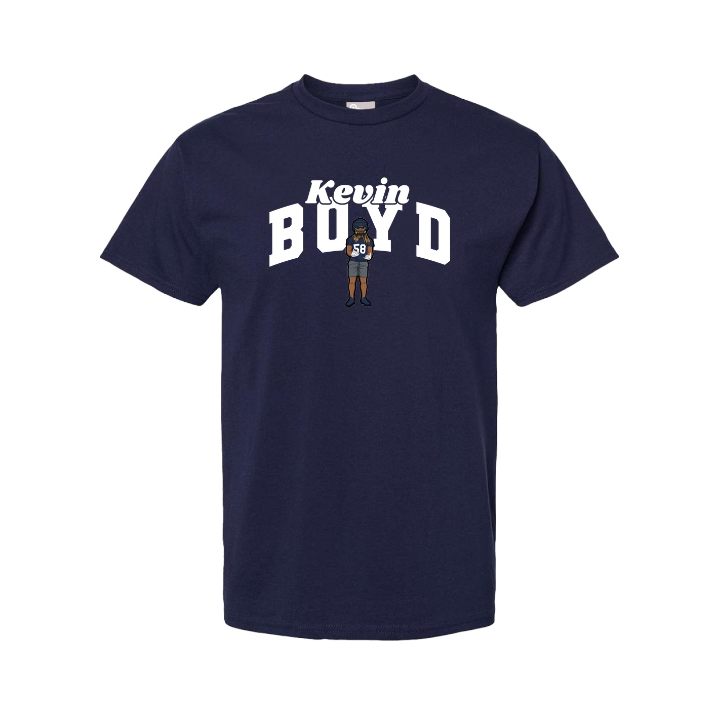 Tee — Signature Arch in Navy