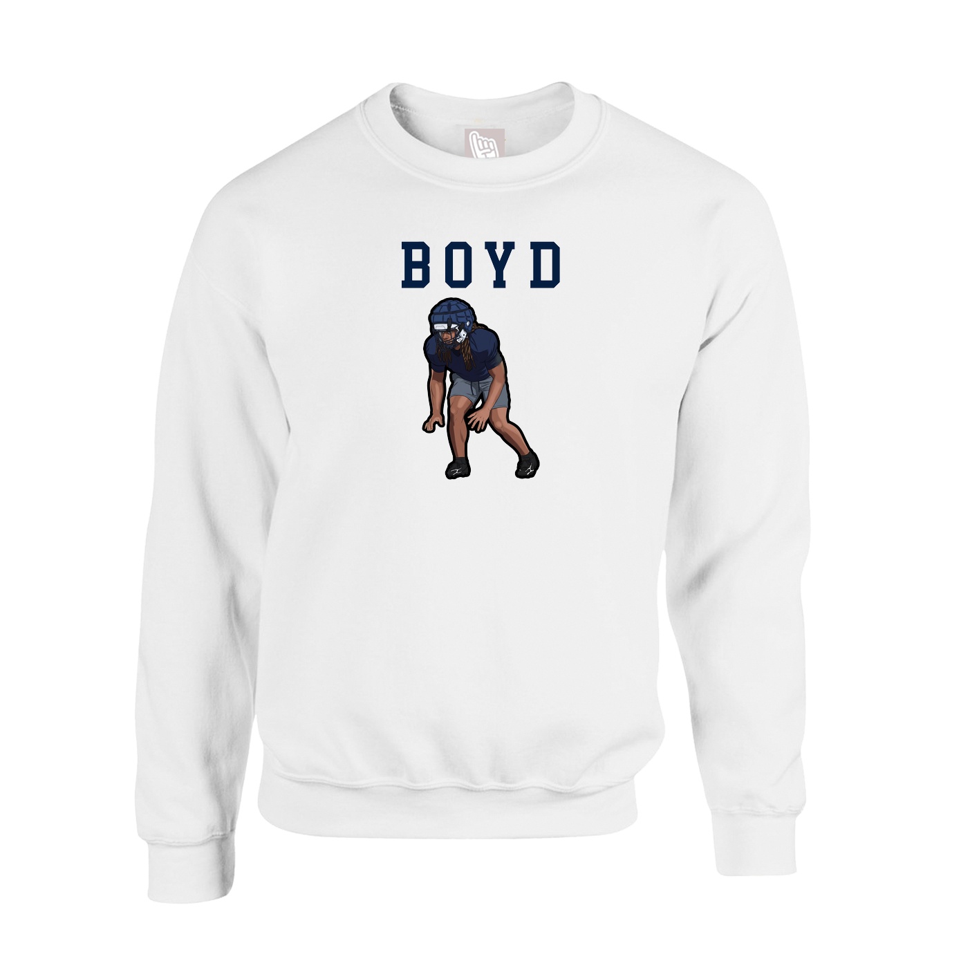 Fleece Crew — Shirsey in White