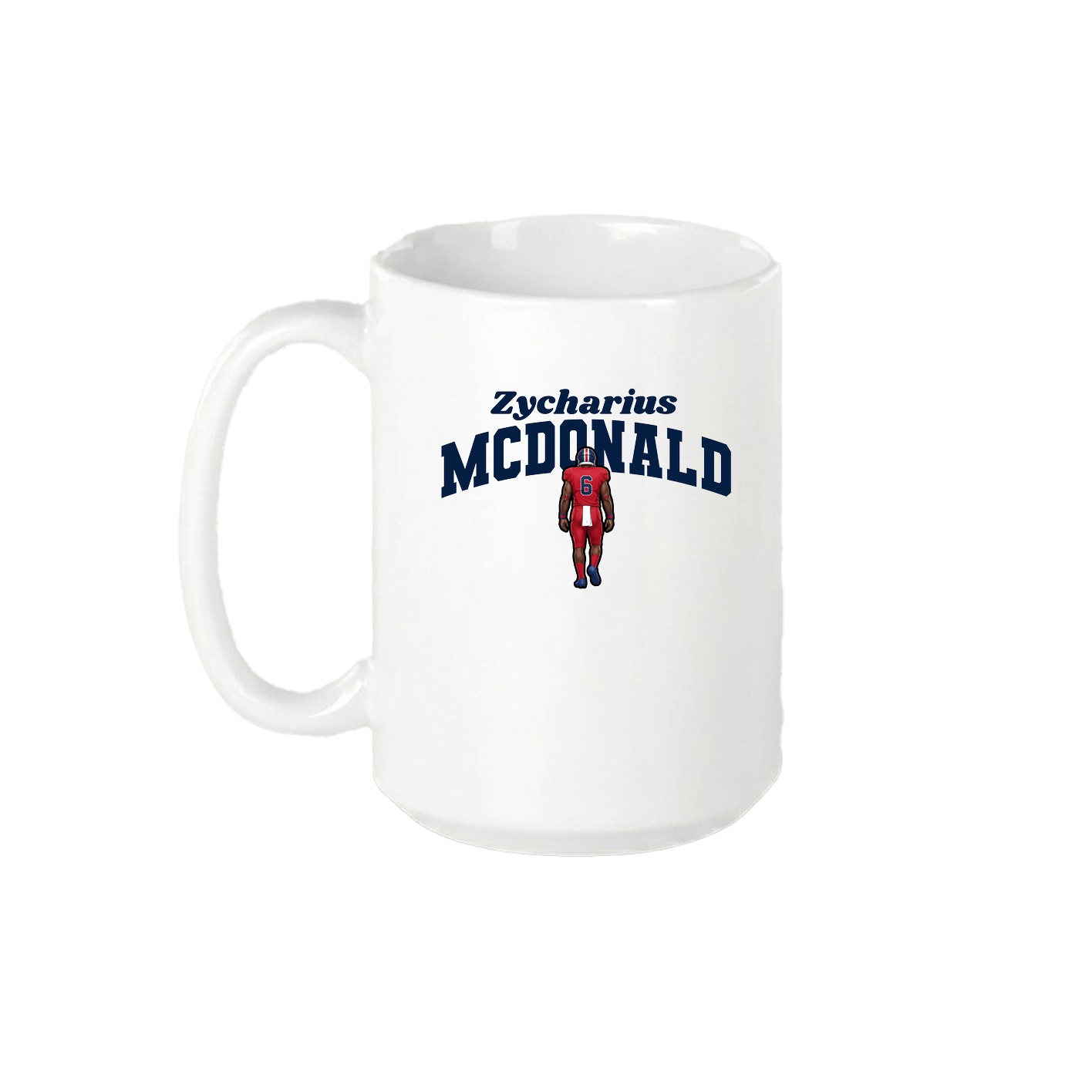 15oz Coffee Mug — Signature Arch in White