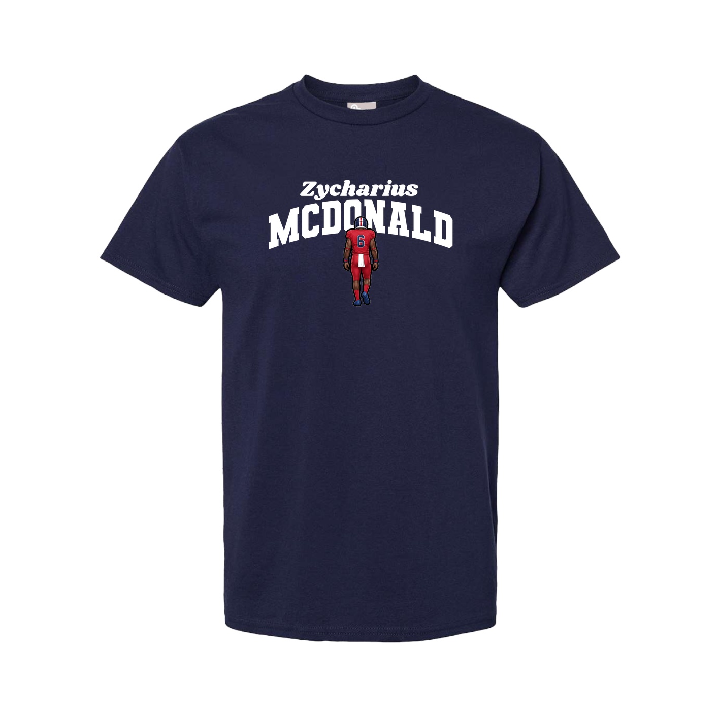 Youth Tee — Signature Arch in Navy
