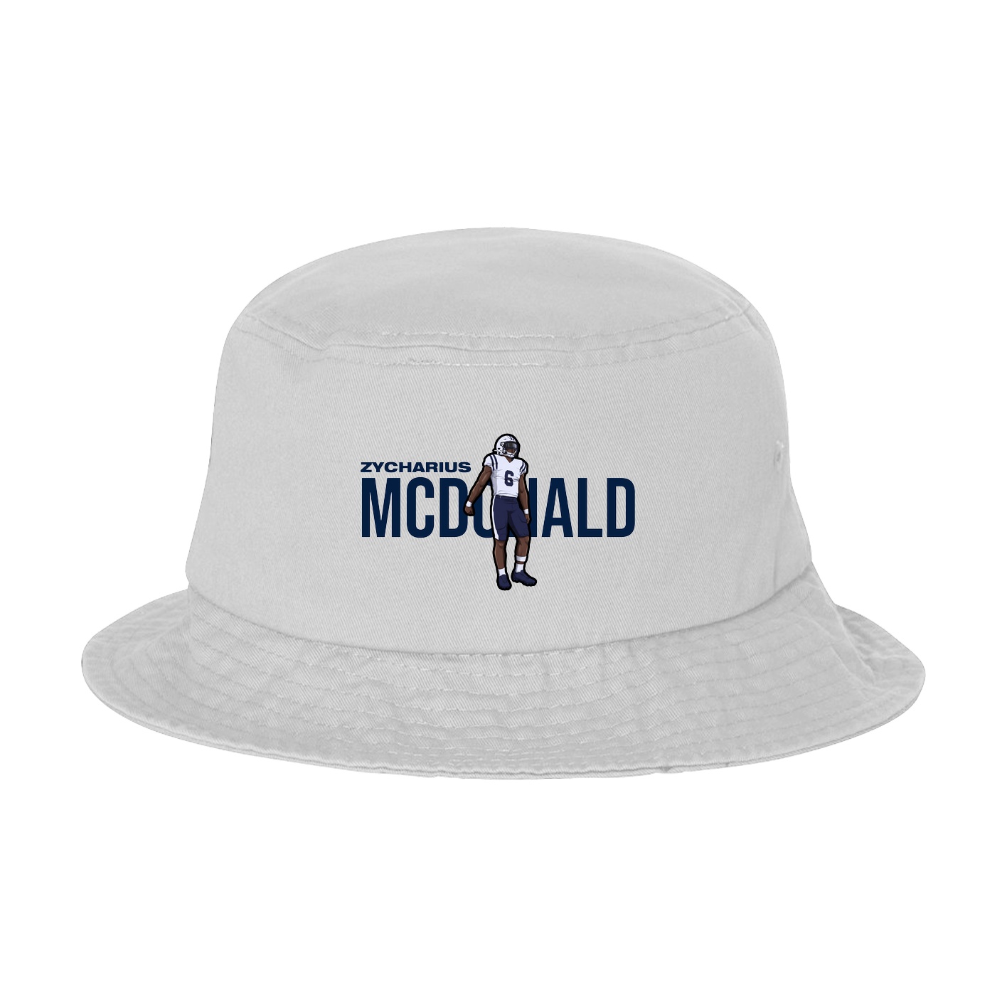 Bucket Cap — Player Name in White