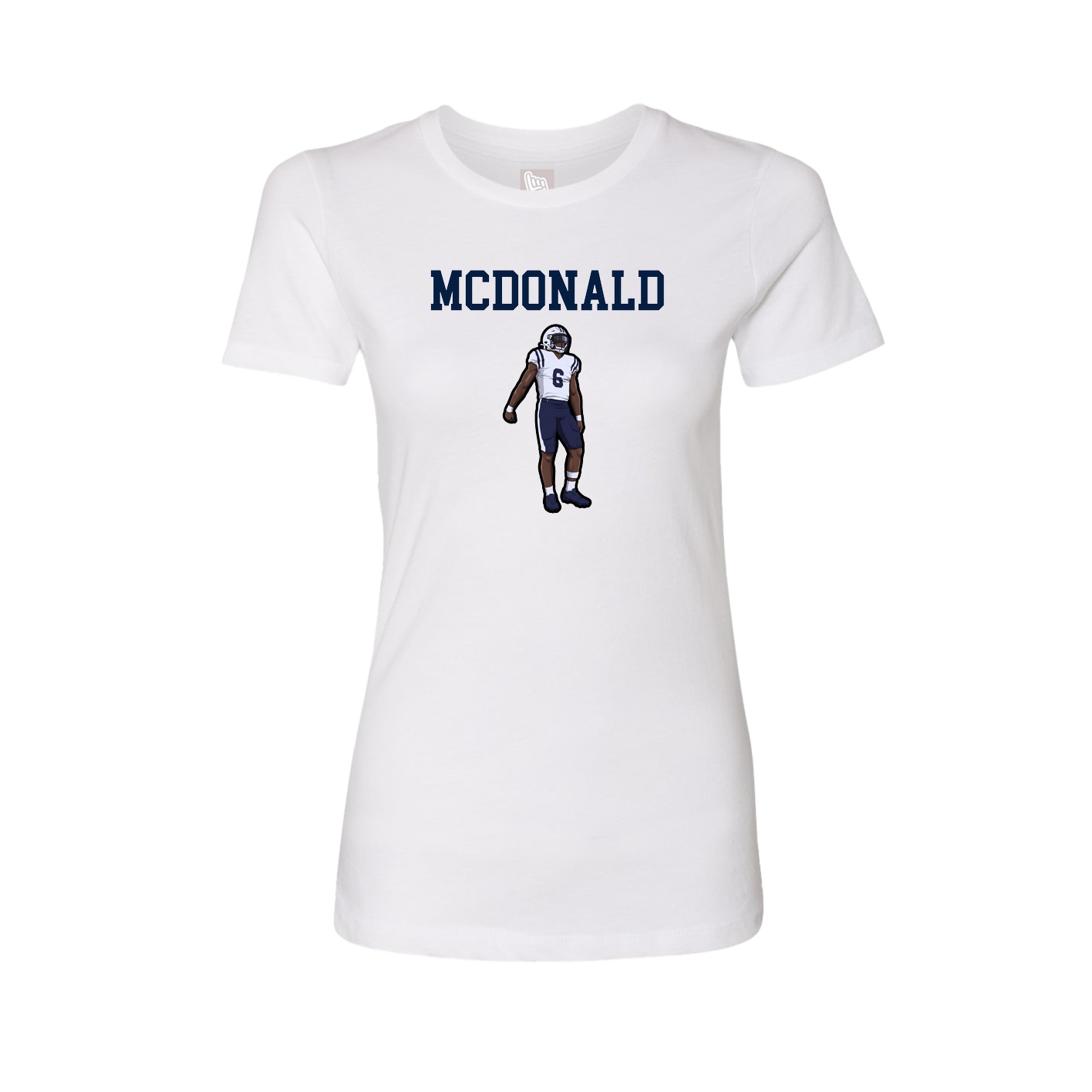 Fitted Women's Tee — Shirsey in White