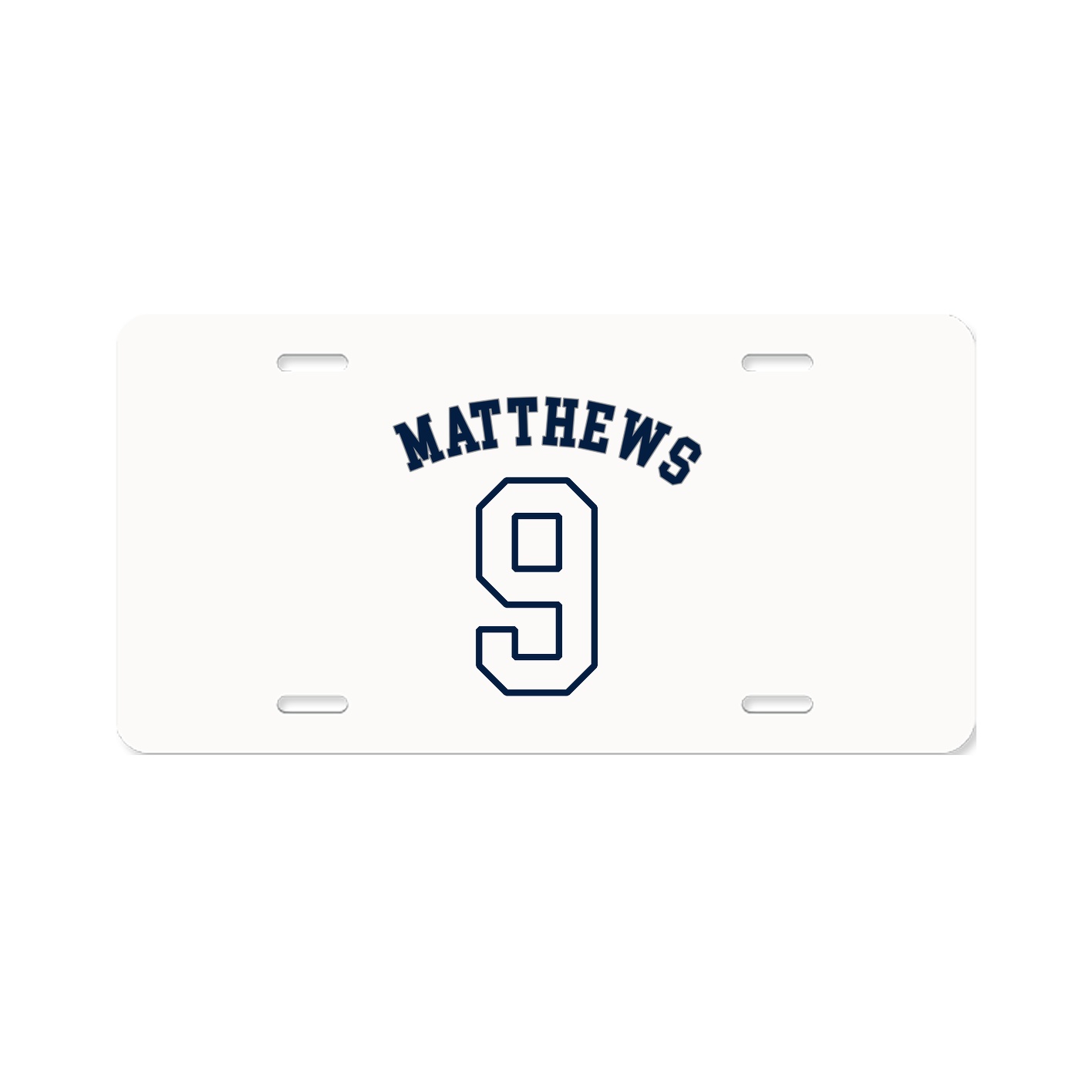 License Plate — Shirsey Arch in Classic