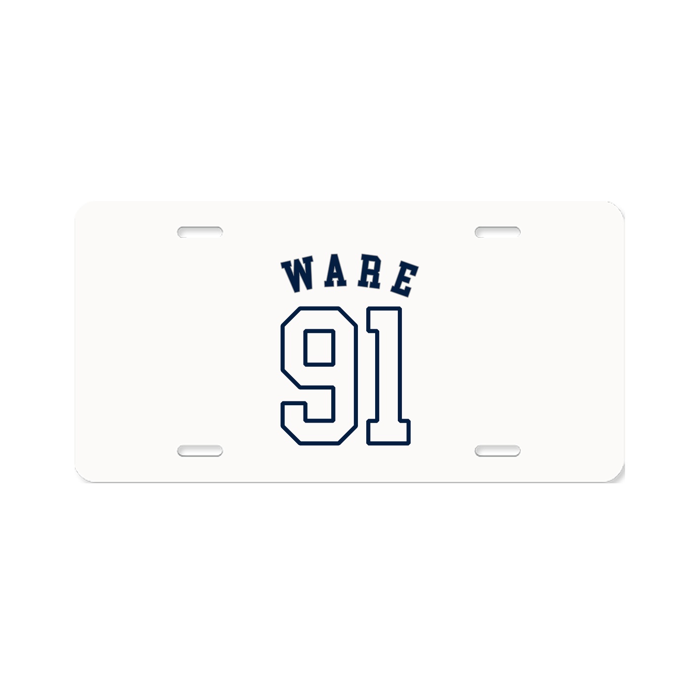 License Plate — Shirsey Arch in Classic