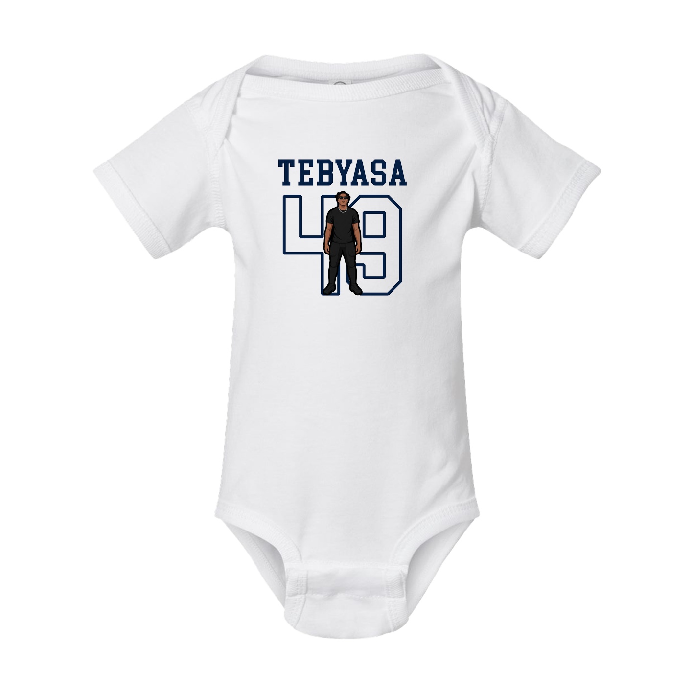 Baby Onesie — Shirsey in White