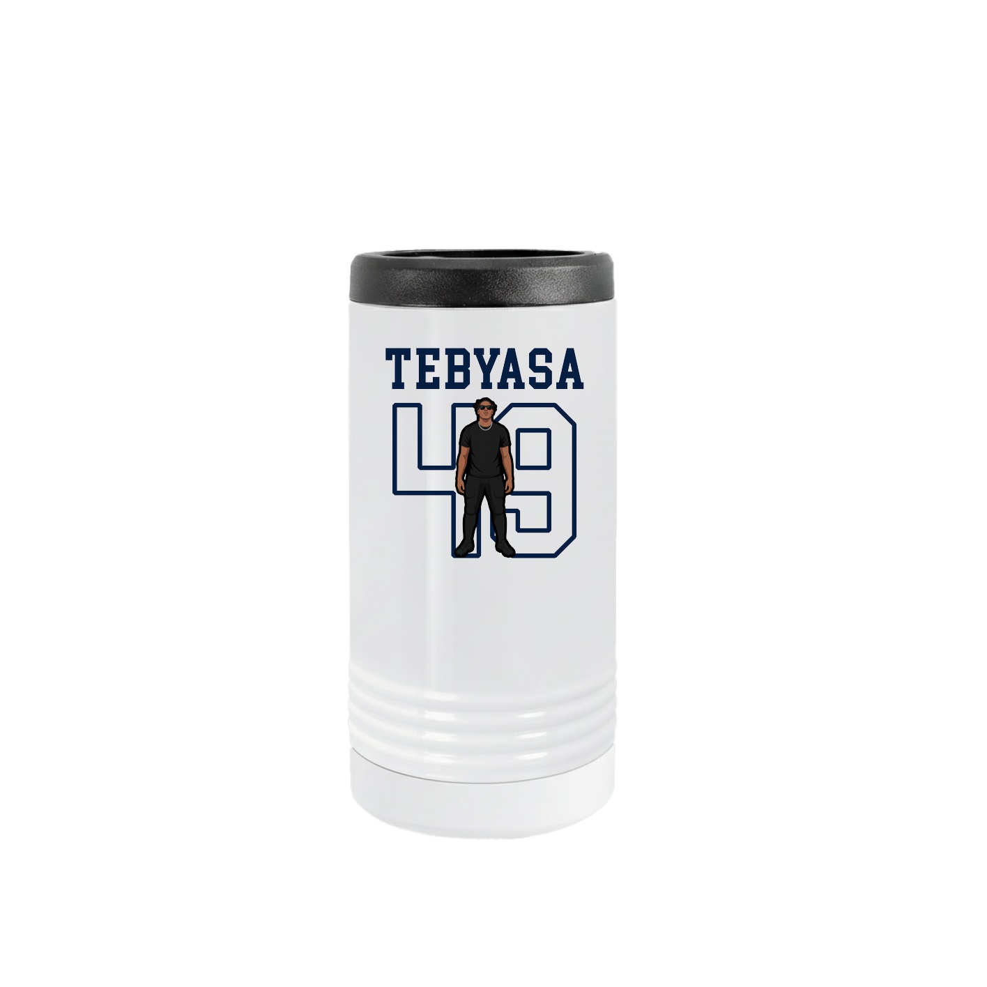 Slim Beverage Holder — Shirsey in White