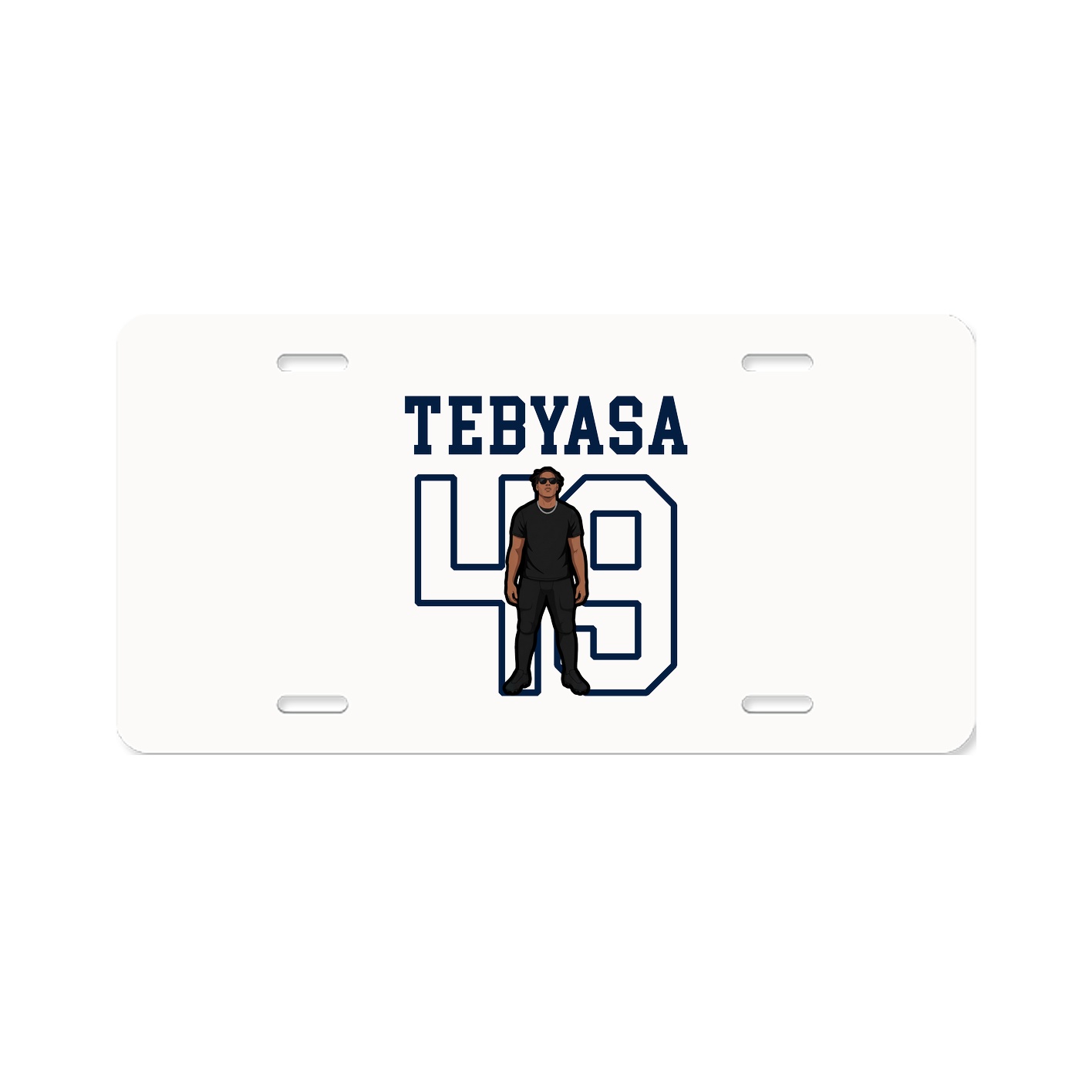 License Plate — Shirsey in Classic