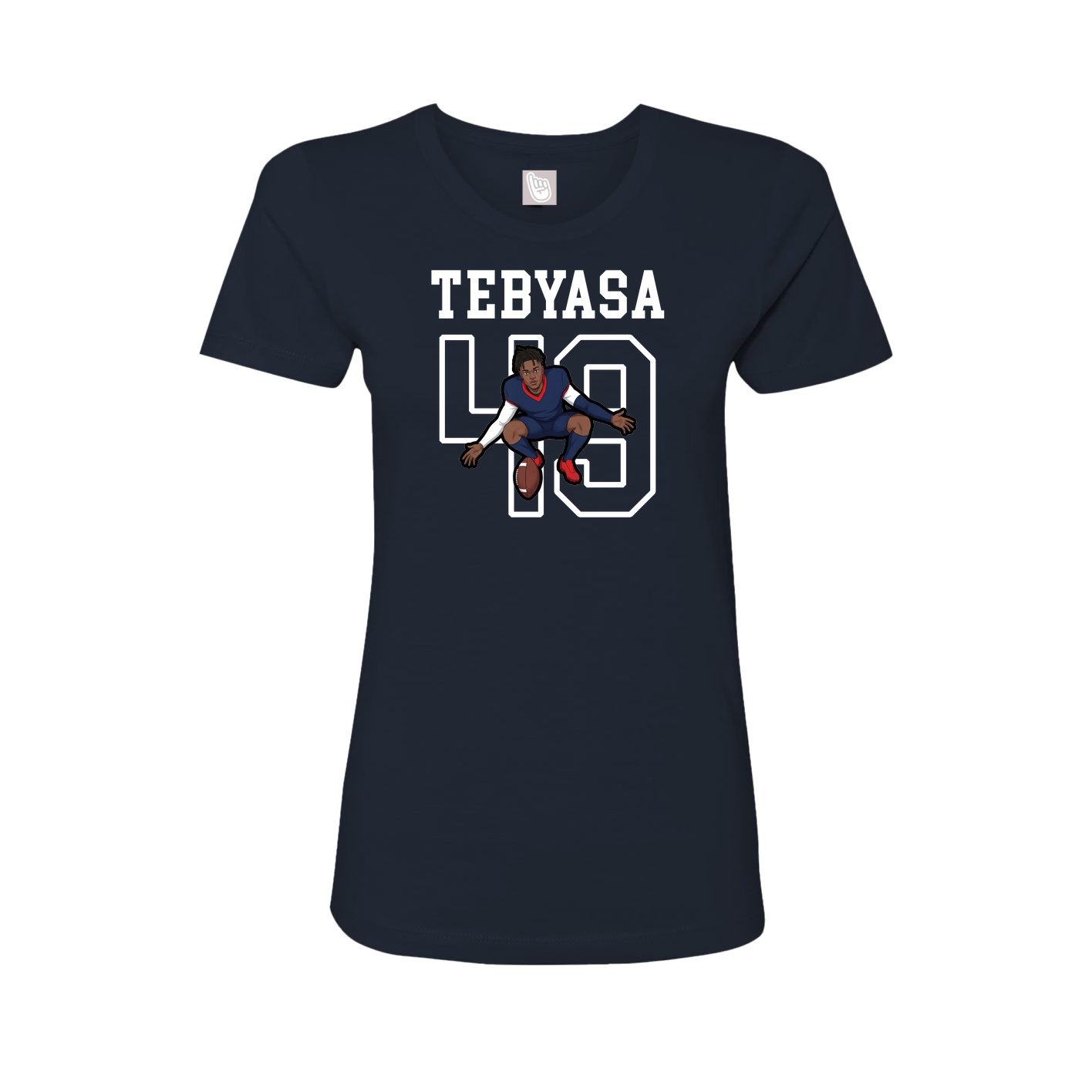 Fitted Women's Tee — Shirsey in Navy