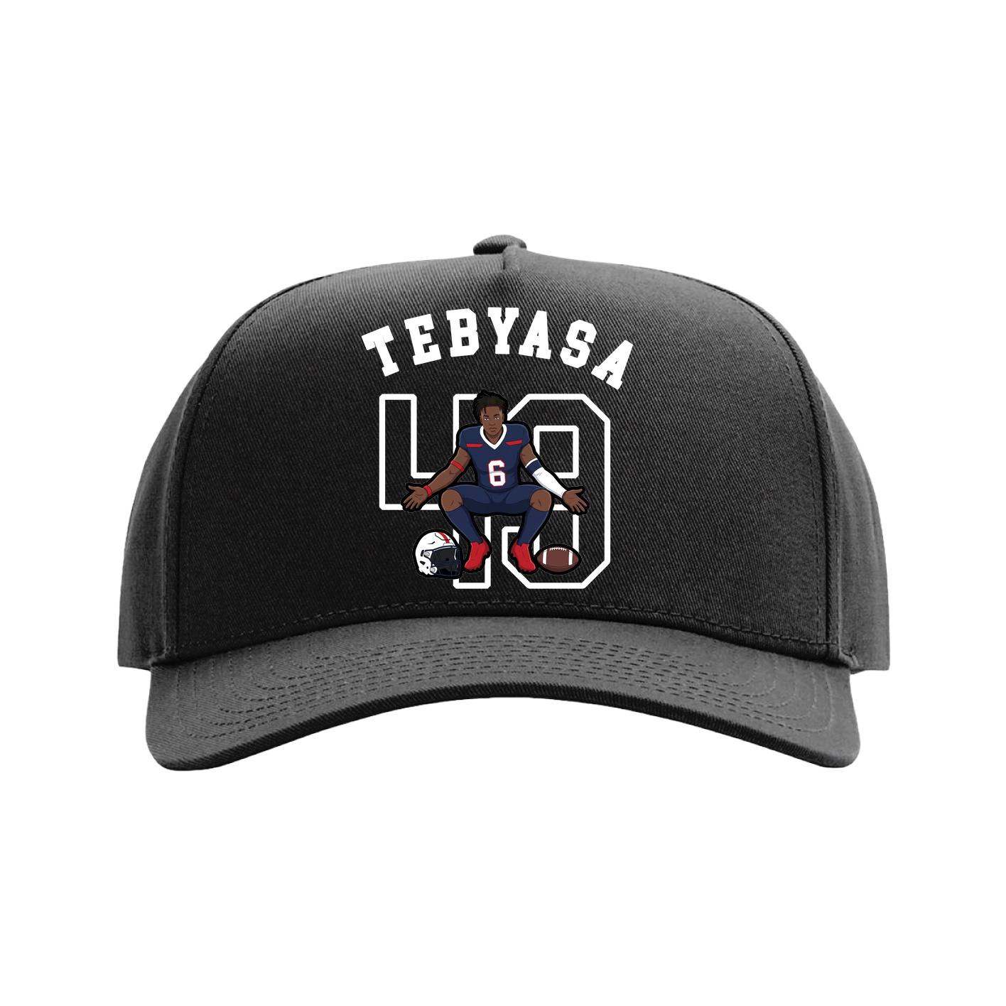 Full Fabric Five-Panel Champ Cap