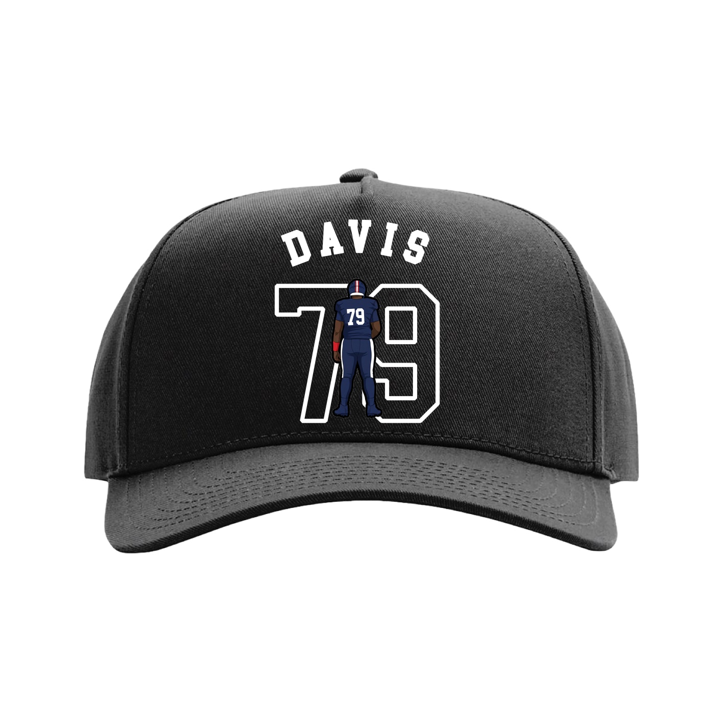 Full Fabric Five-Panel Champ Cap
