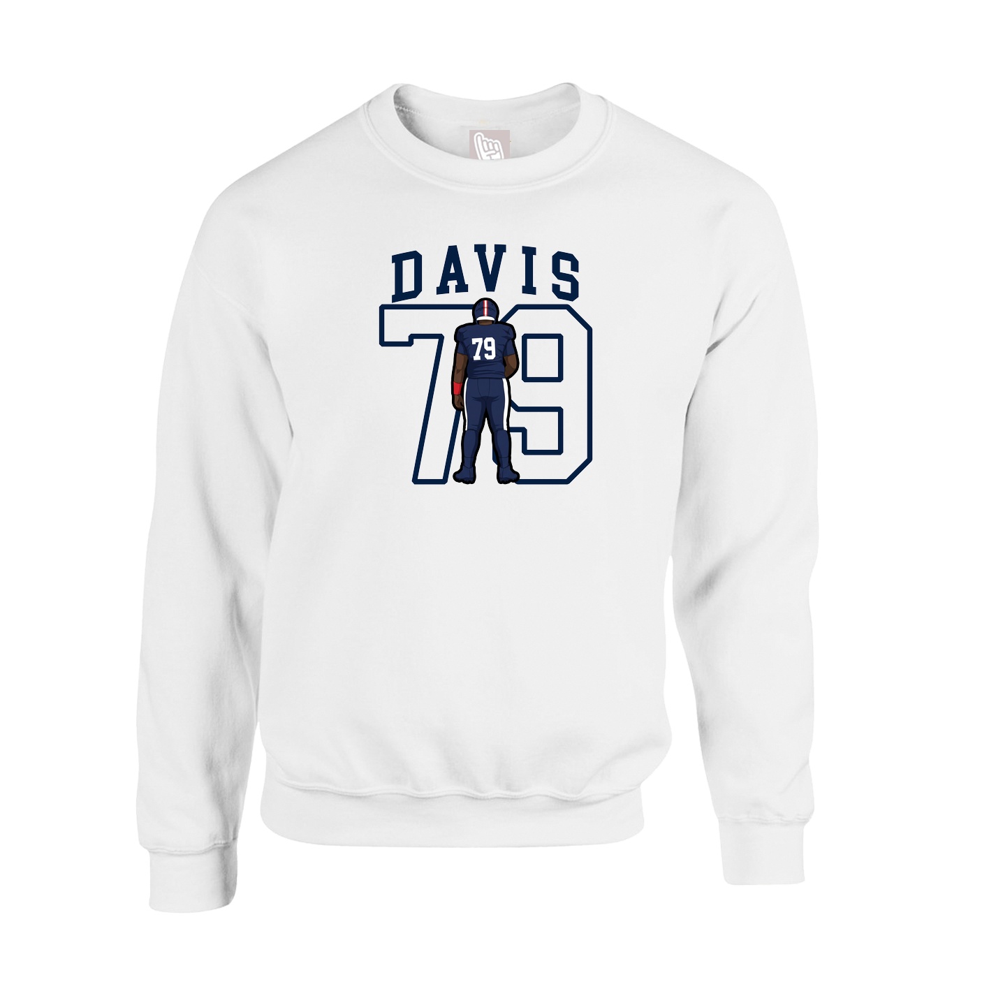 Fleece Crew — Shirsey in White