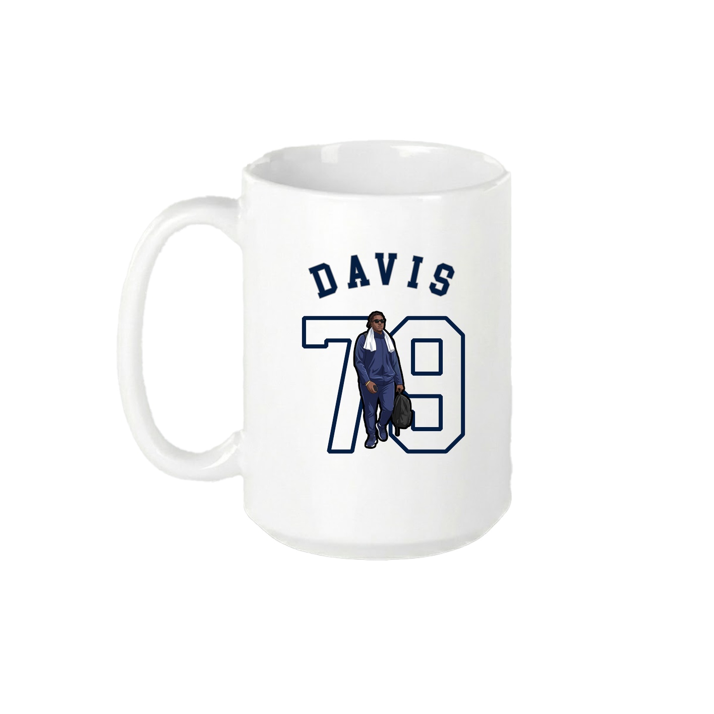 15oz Coffee Mug — Shirsey Arch in White