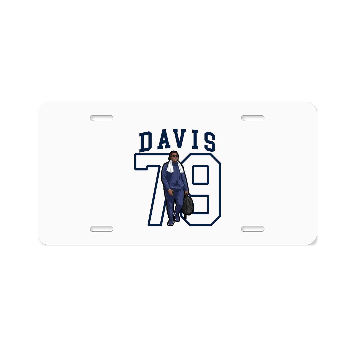 Aluminum License Plate