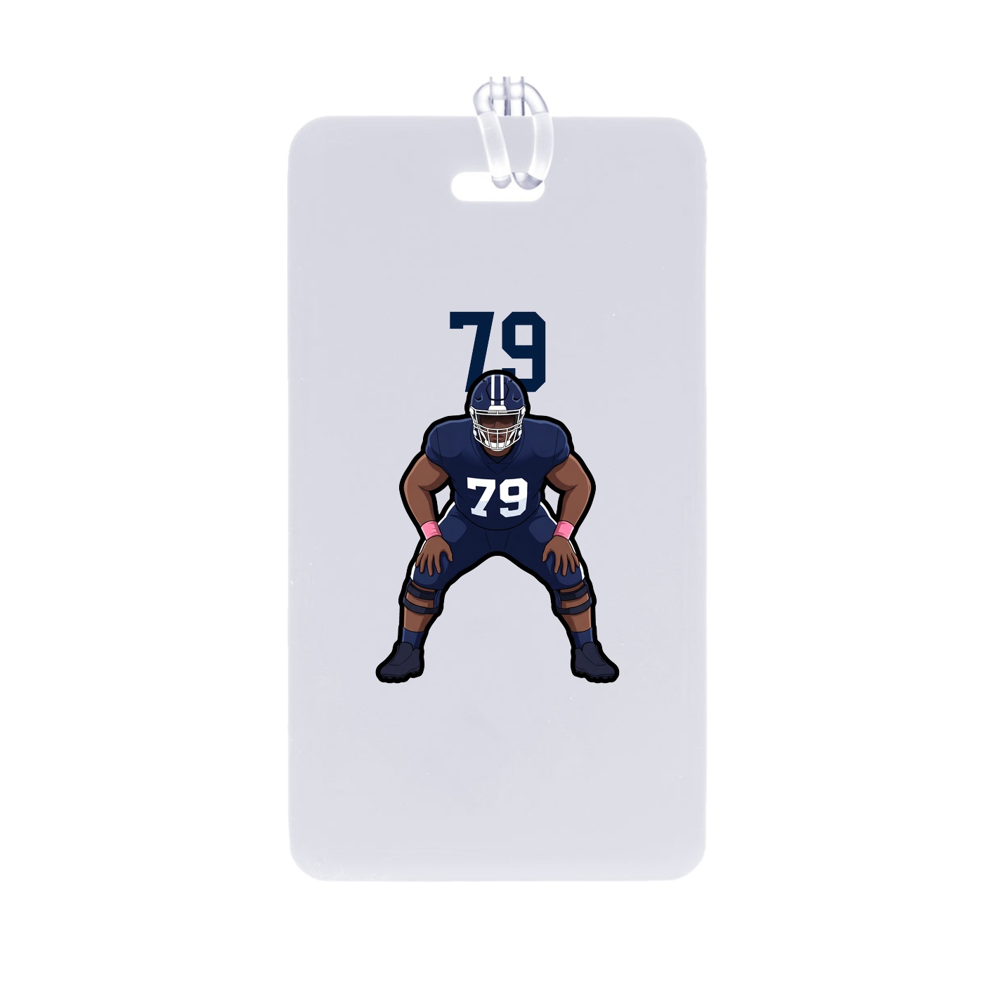 Bag Tag — Number Top in Classic