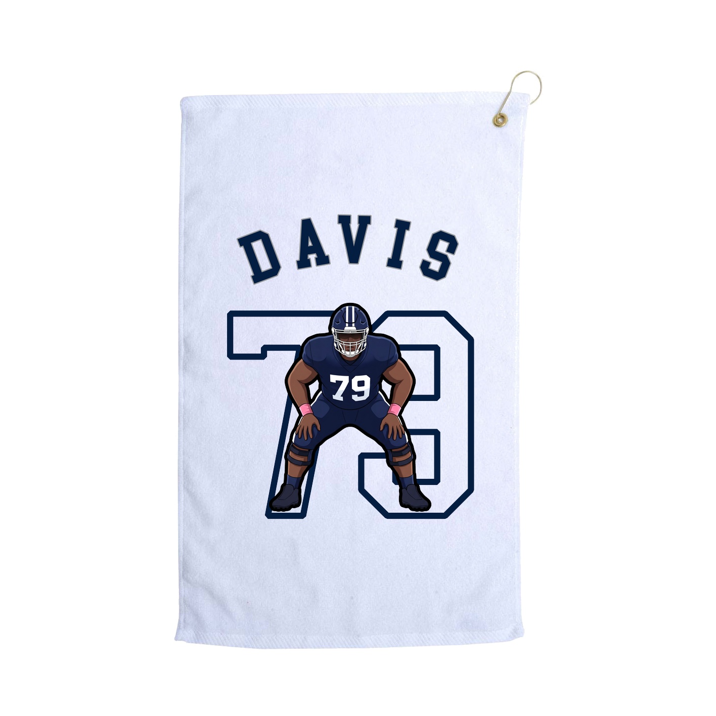 Terry Velour Golf Towel
