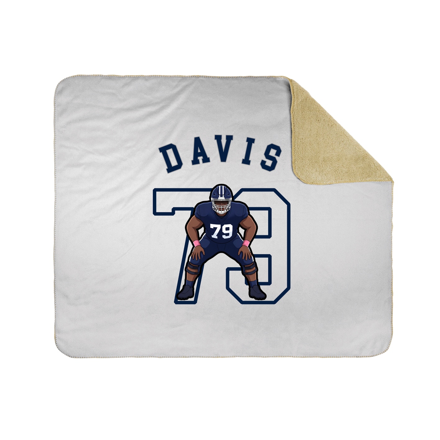 Throw Blanket — Shirsey Arch in White
