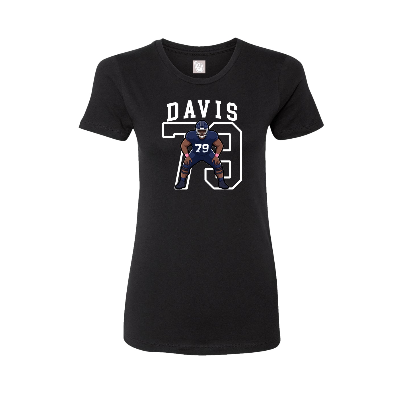 Fitted Women's Tee — Shirsey in Black