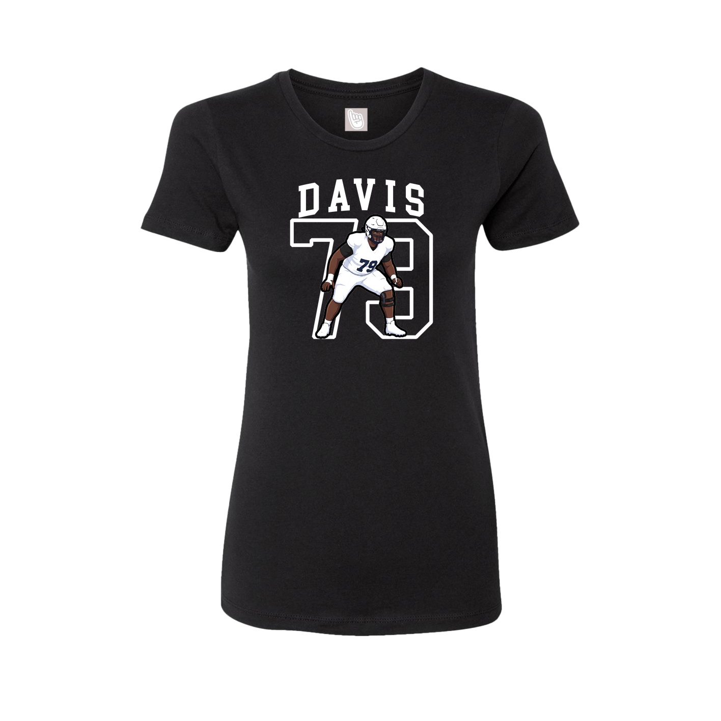 Fitted Women's Tee — Shirsey in Black