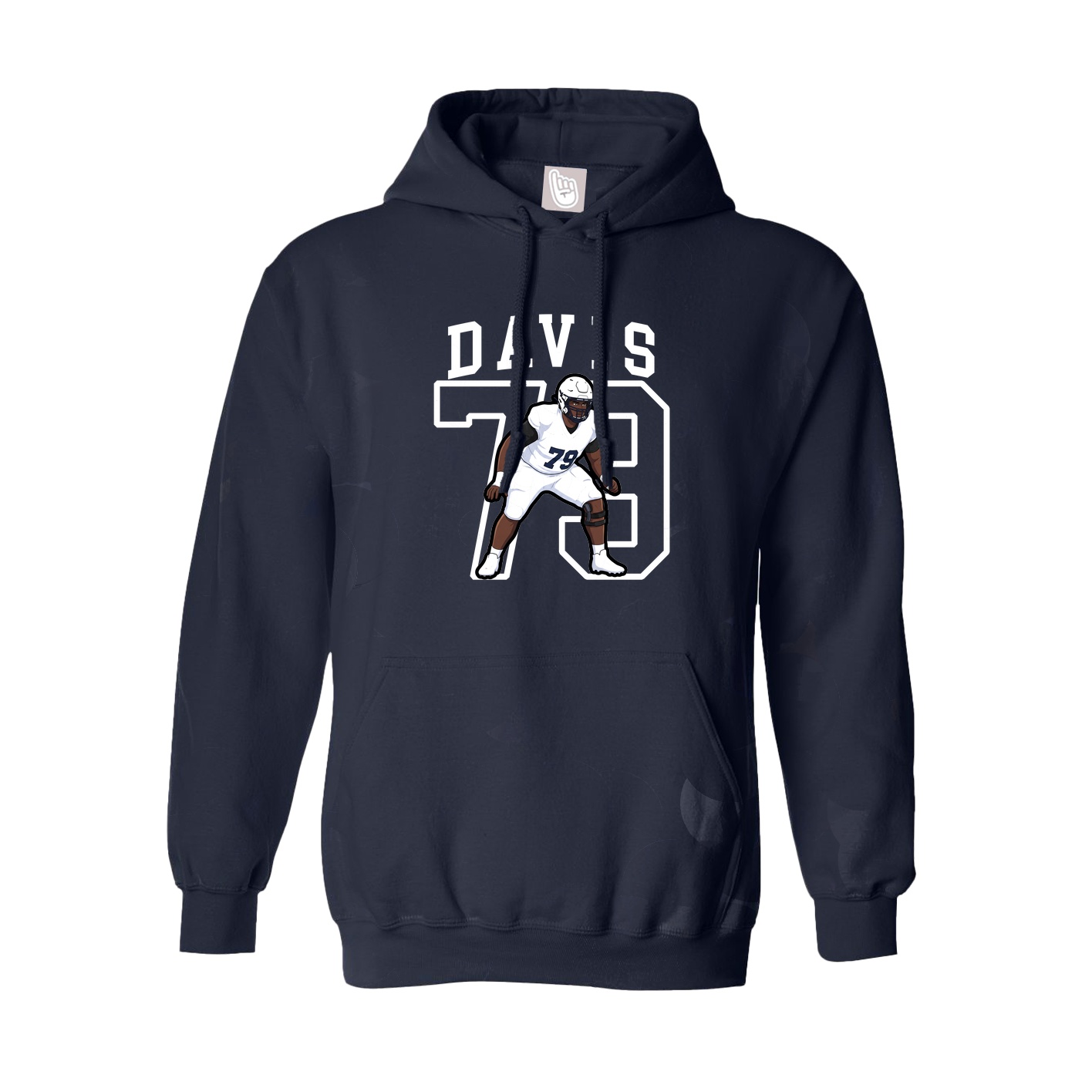 Youth Hoodie — Shirsey in Navy