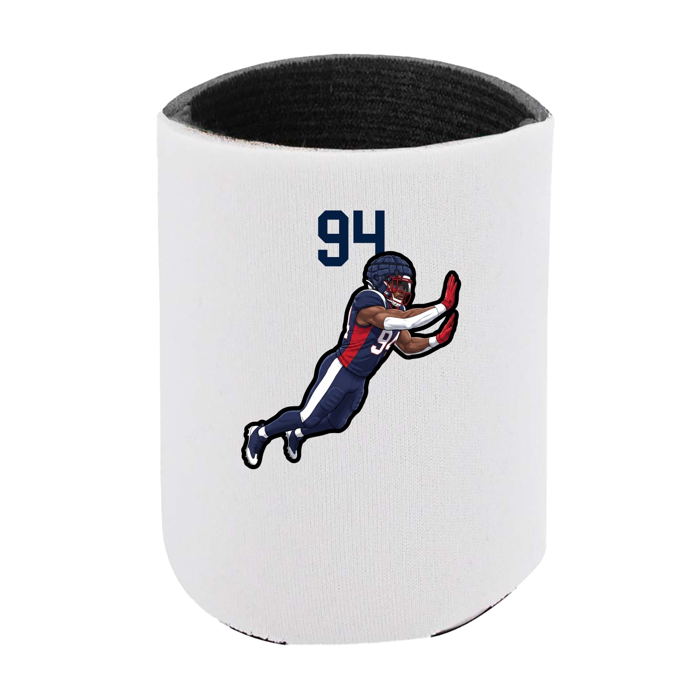 Can Holder — Number Top in White