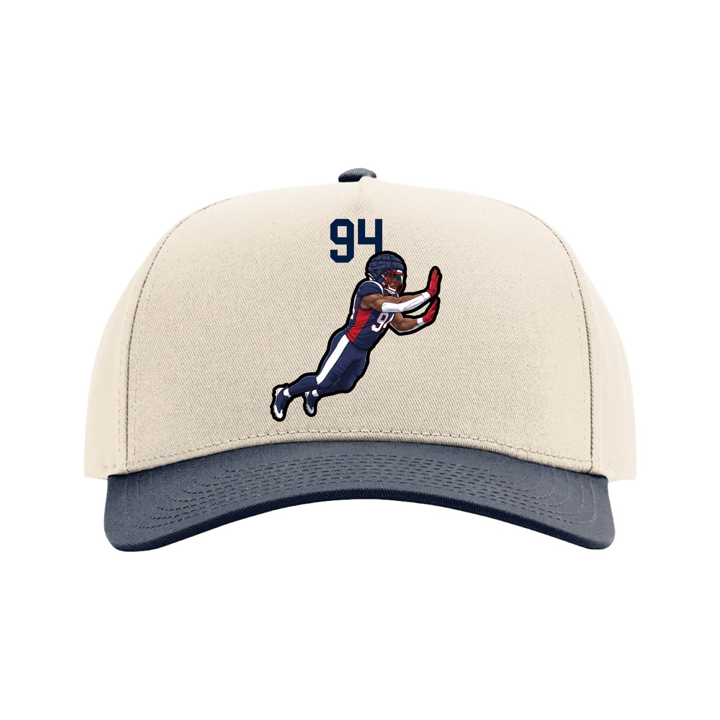 Full Fabric Five-Panel Champ Cap