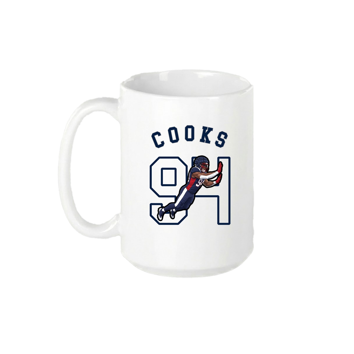 15oz Coffee Mug — Shirsey Arch in White