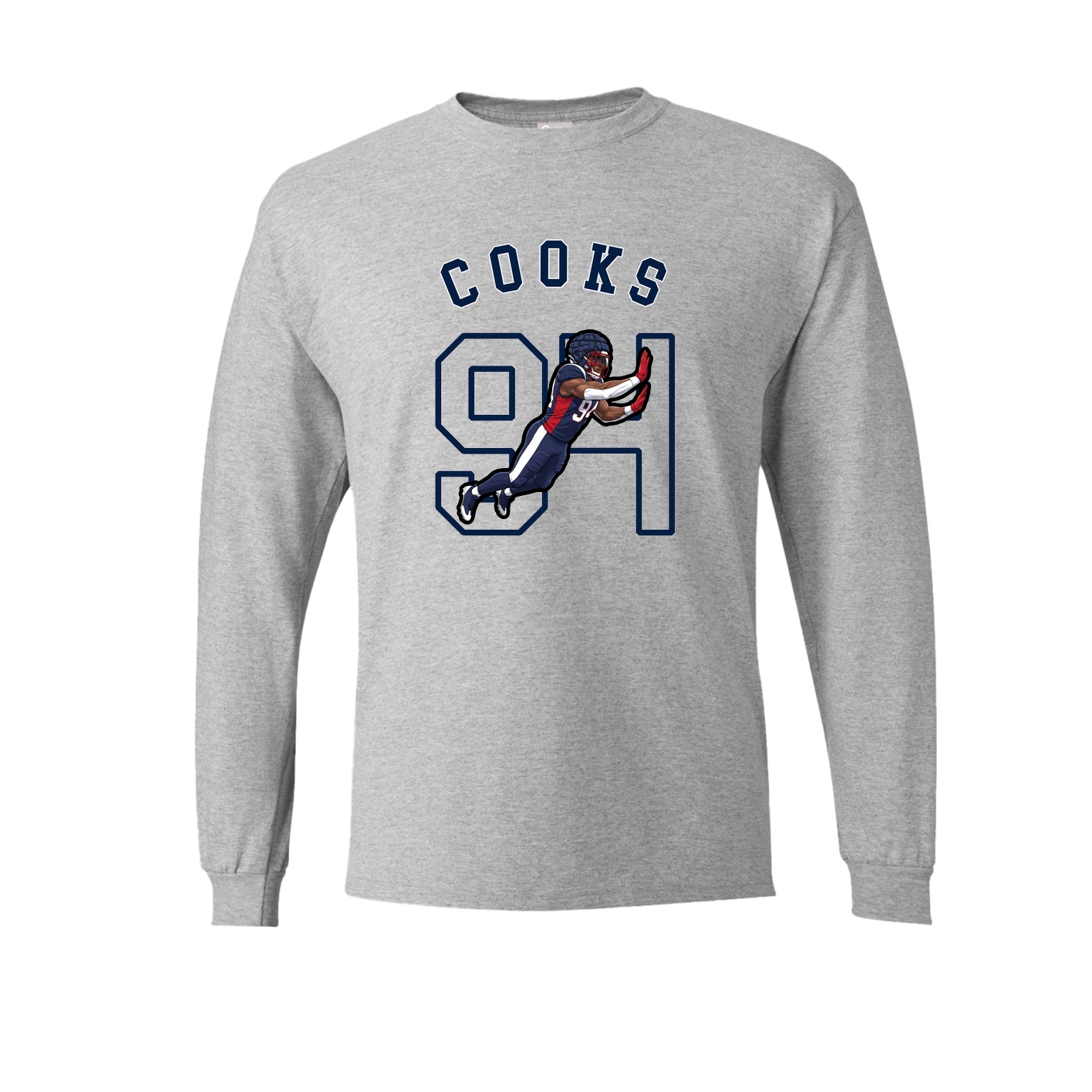 Long Sleeve Tee — Shirsey Arch in Grey