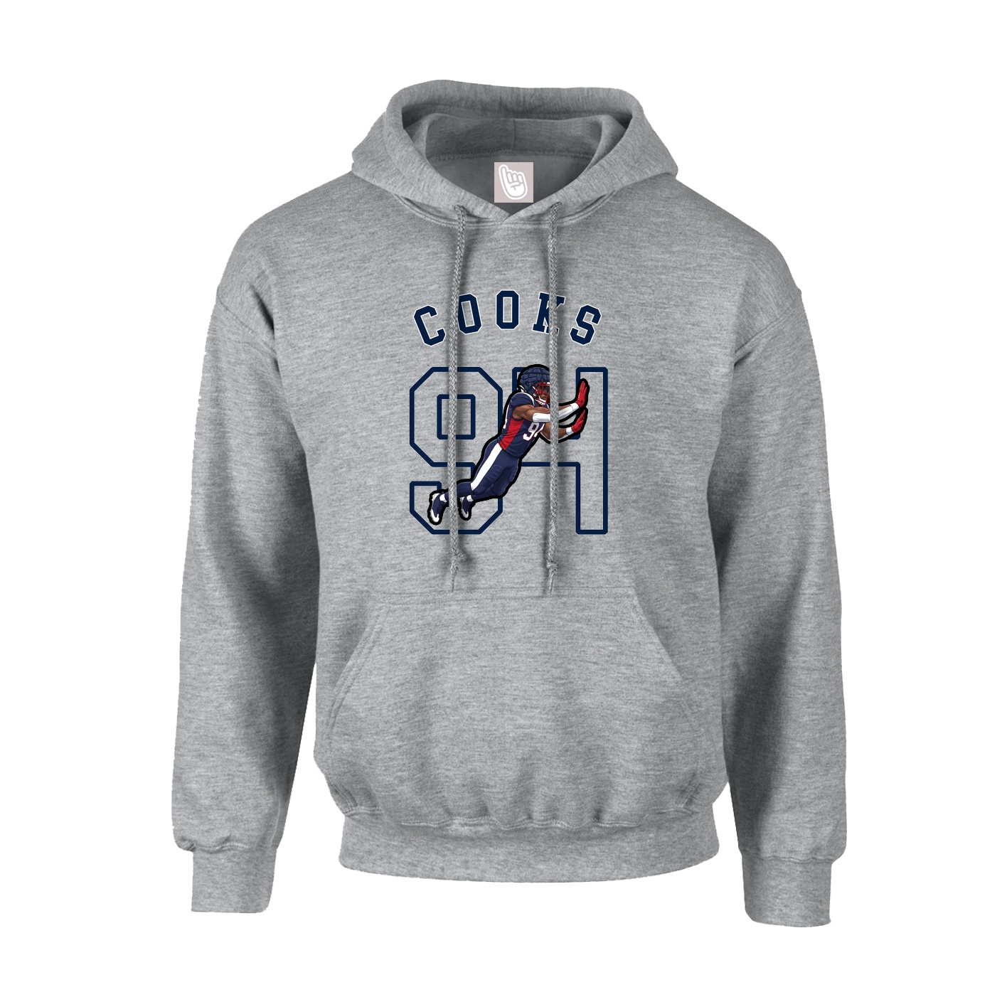 Youth Hoodie — Shirsey Arch in Grey