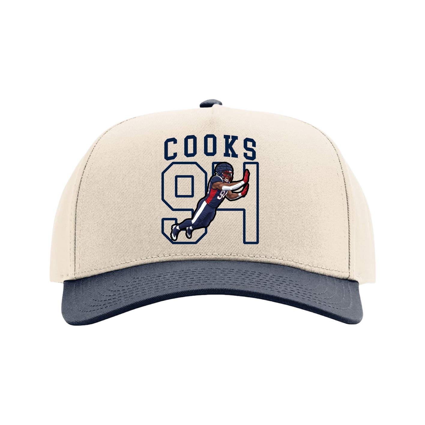 Full Fabric Five-Panel Champ Cap