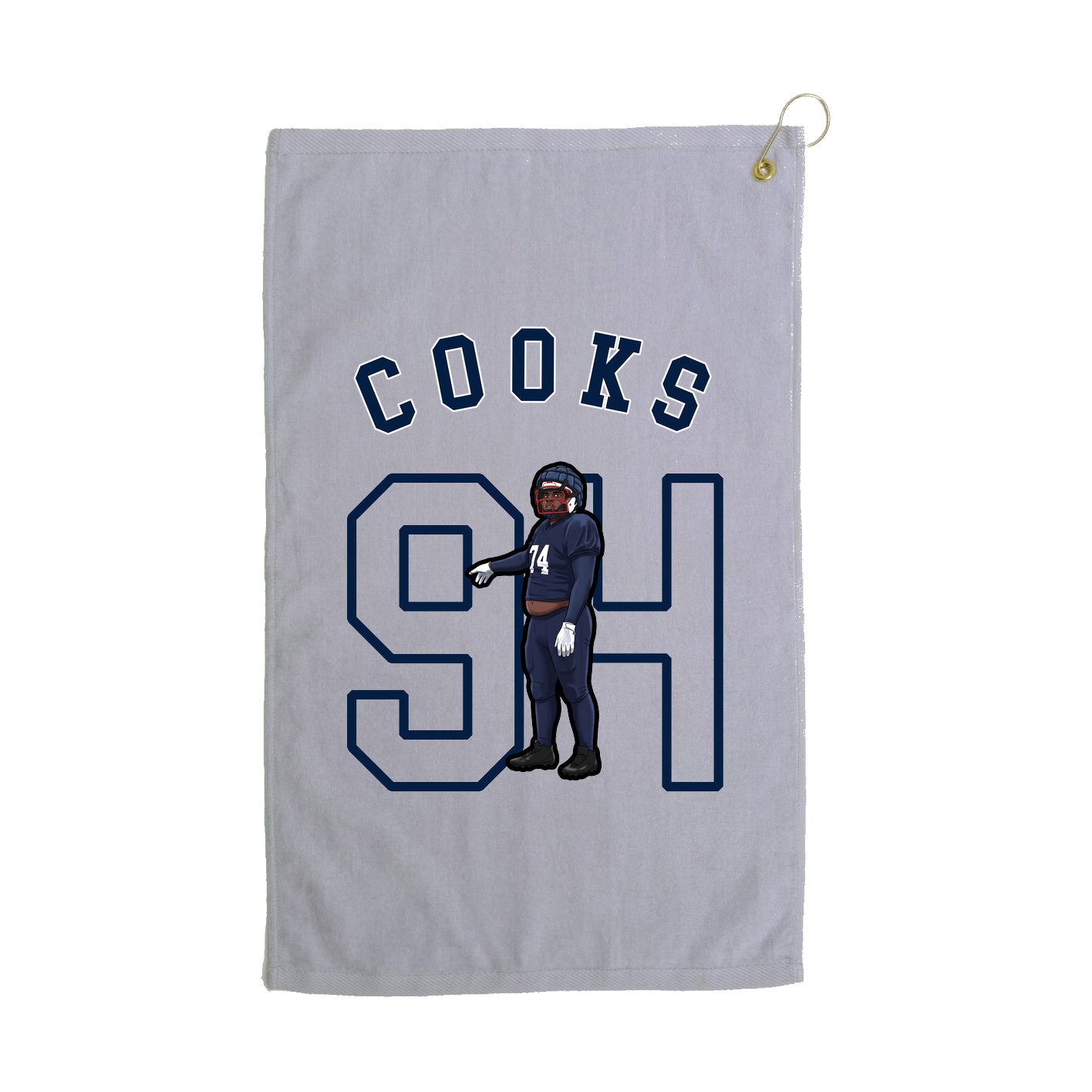 Golf Towel — Shirsey Arch in Grey